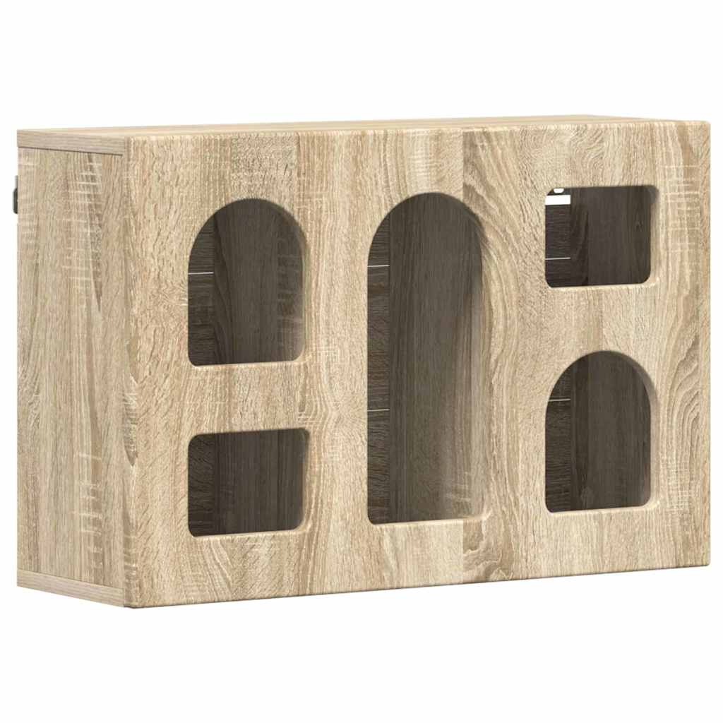 Hengende skap ELST Sonoma eik 60 x 20 x 40 cm Konstruert tre