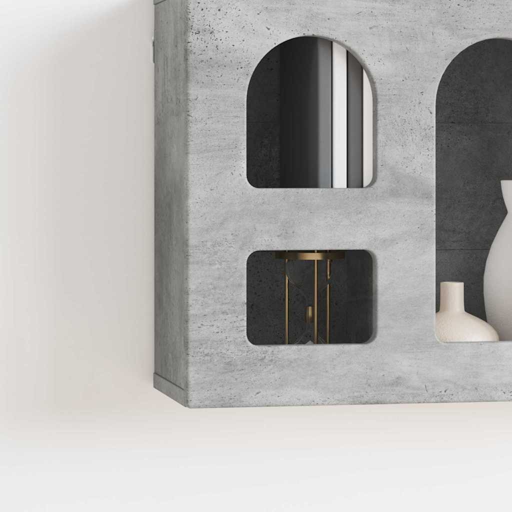 Hengende skap ELST Betonggrå 60 x 20 x 40 cm Konstruert tre