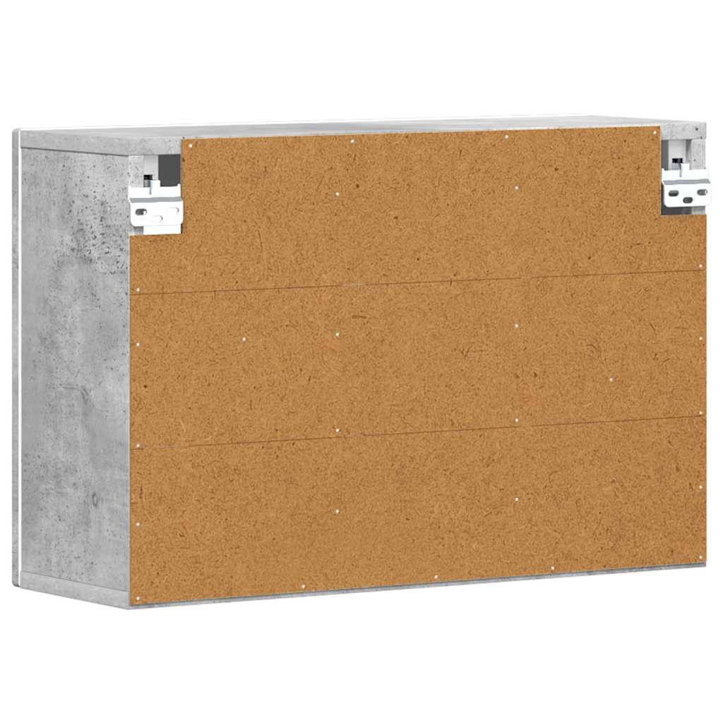 Hengende skap ELST Betonggrå 60 x 20 x 40 cm Konstruert tre