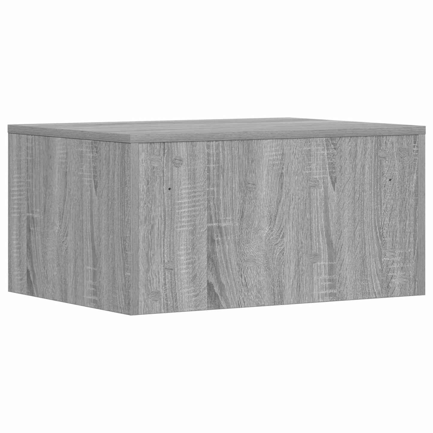 Veggmontert skrivebord Veggmontert Grå Sonoma 60 x 45 x 30 cm