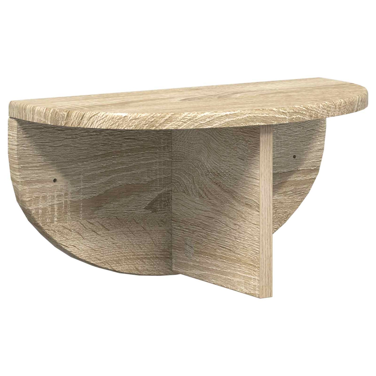 Vegghylle 2 pcs Sonoma eik 38 x 19 x 19 cm Konstruert tre