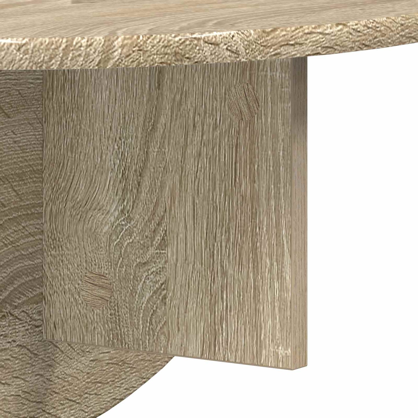 Vegghylle Veggmontert Sonoma eik 48 x 24 x 24 cm Konstruert tre