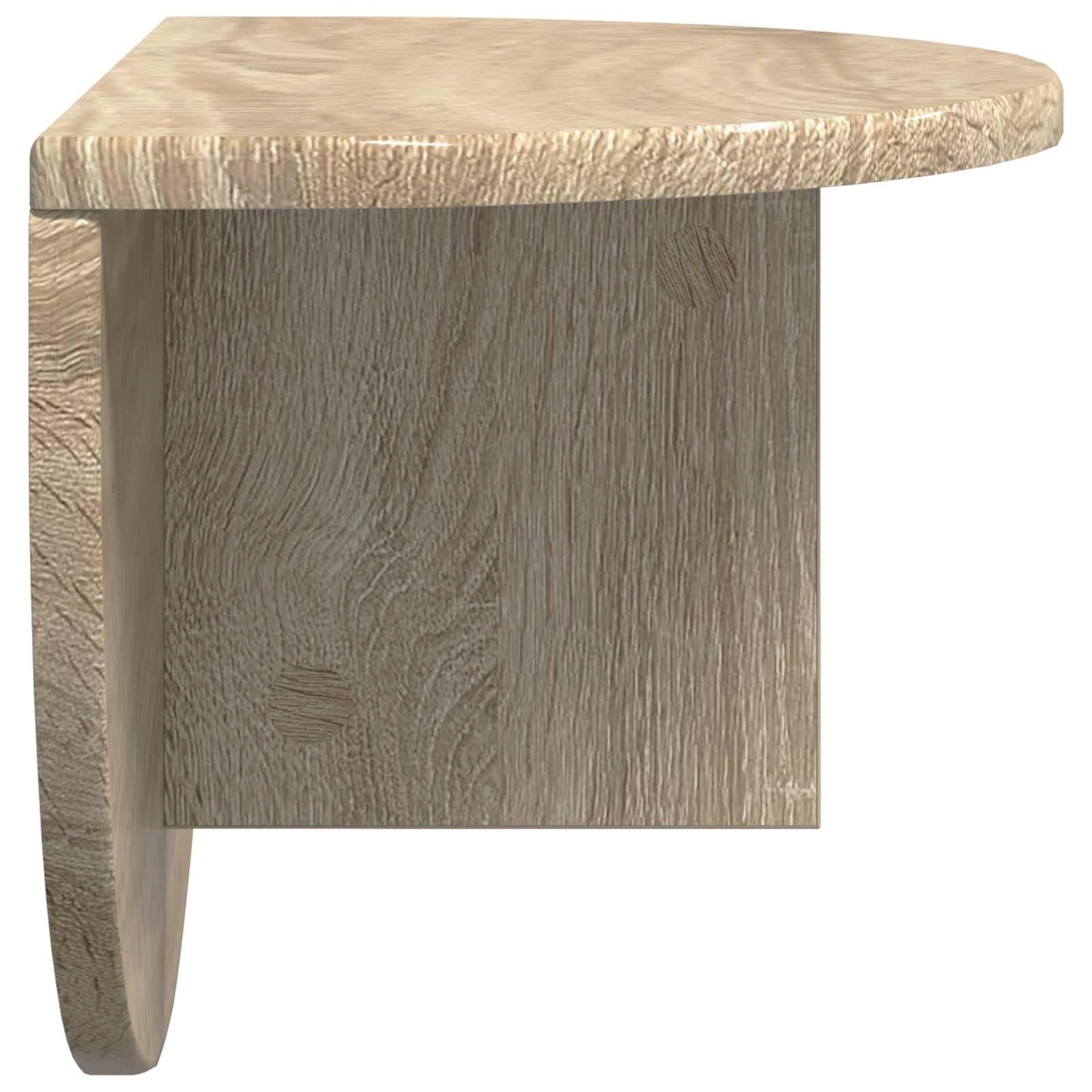 Vegghylle Veggmontert Sonoma eik 48 x 24 x 24 cm Konstruert tre