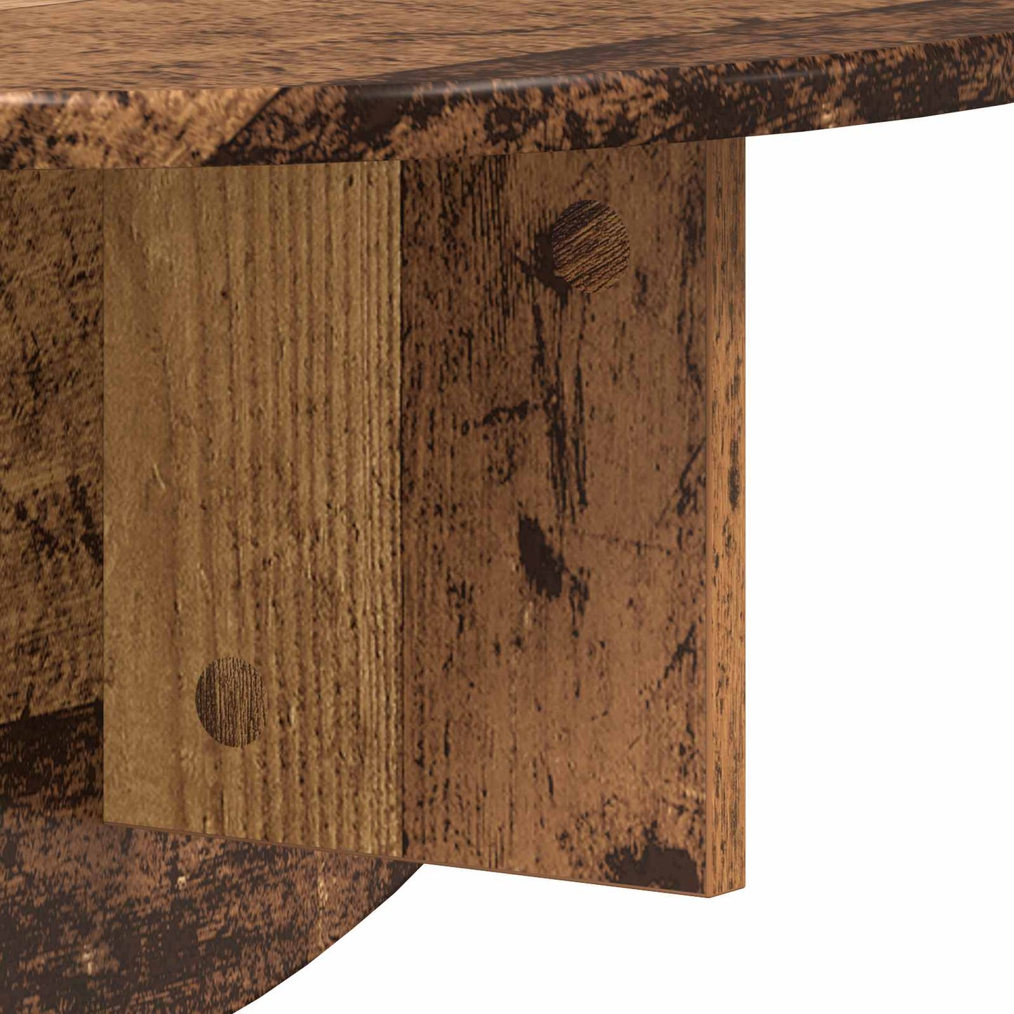 Vegghylle Gammelt tre 48 x 24 x 24 cm Konstruert tre