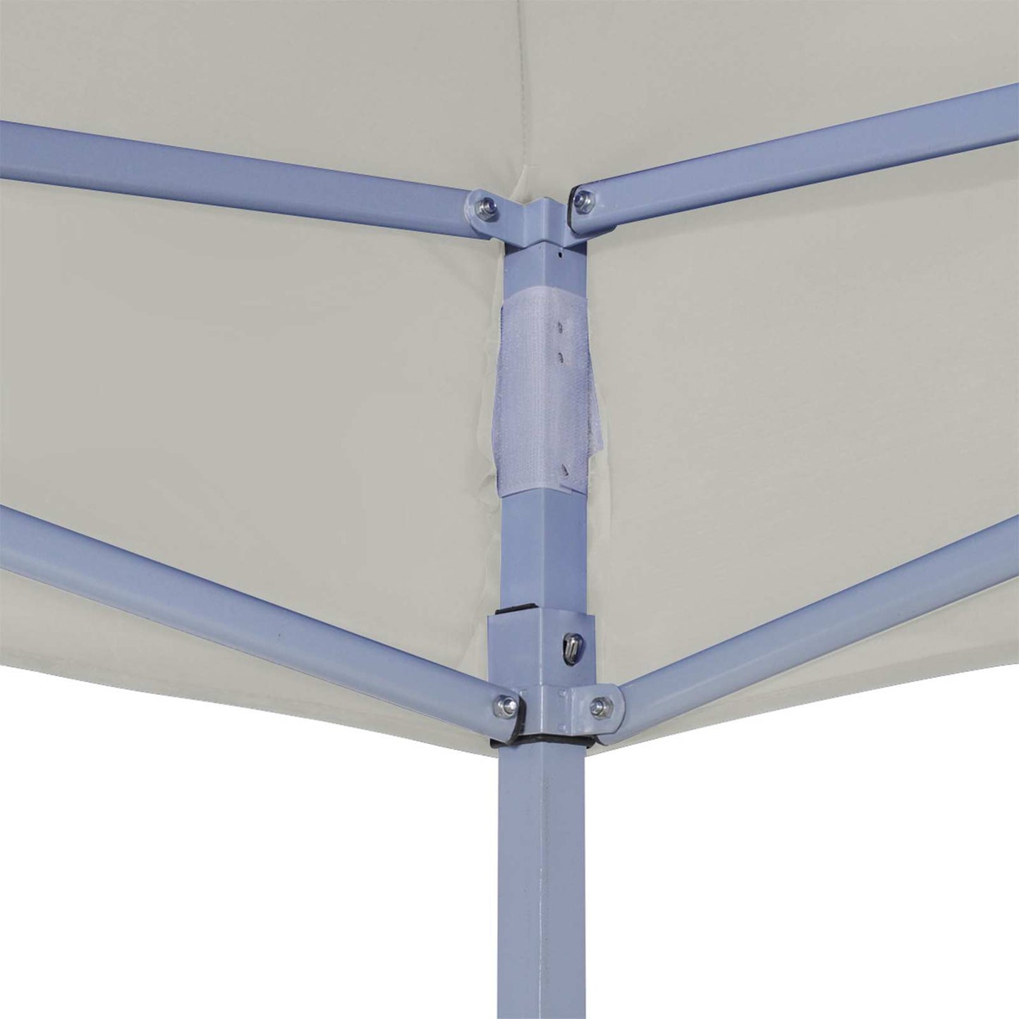Partytelt Krem 200 x 200 x 315 cm Oxford Stoff vidaXL