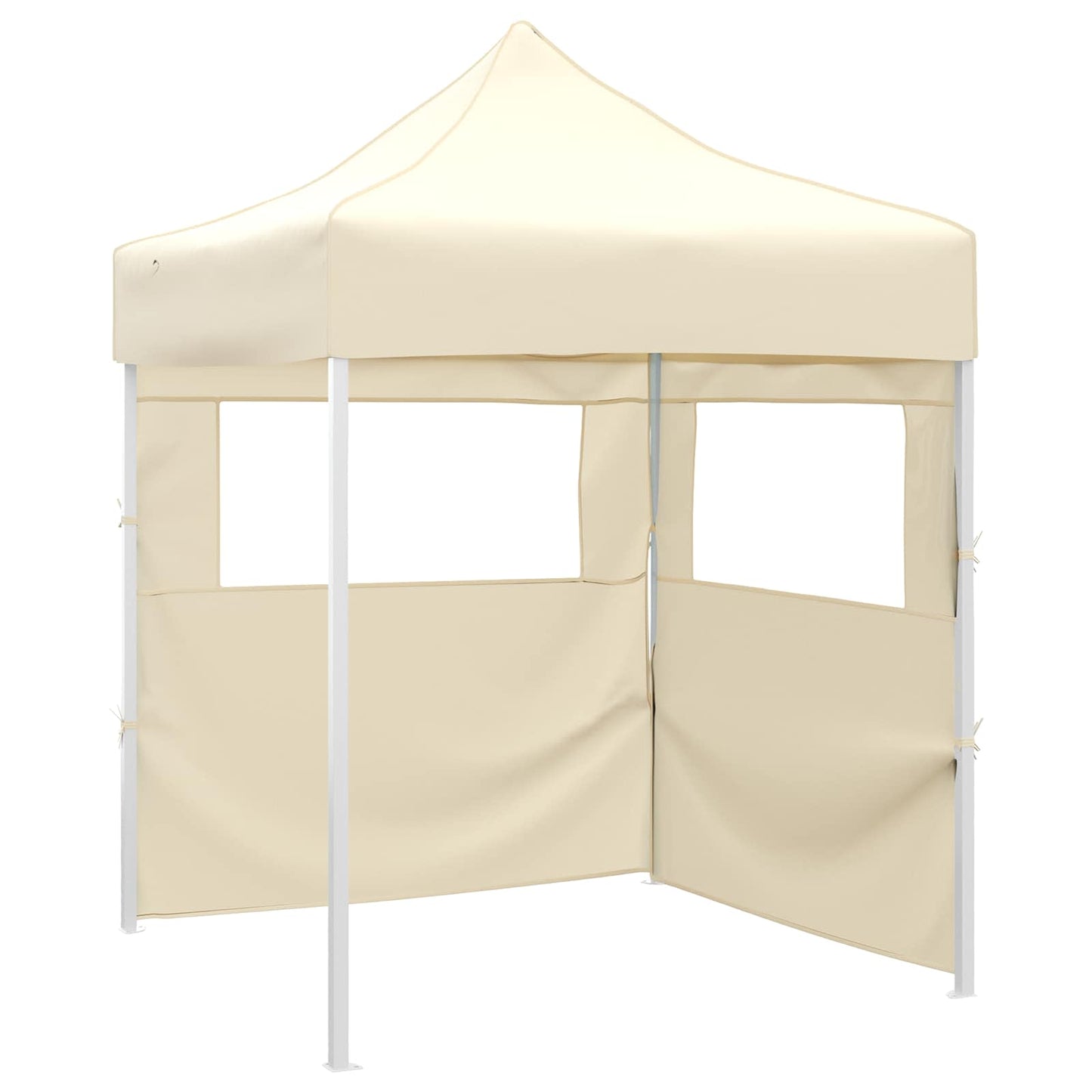 Partytelt Krem 200 x 200 x 315 cm Oxford Stoff vidaXL