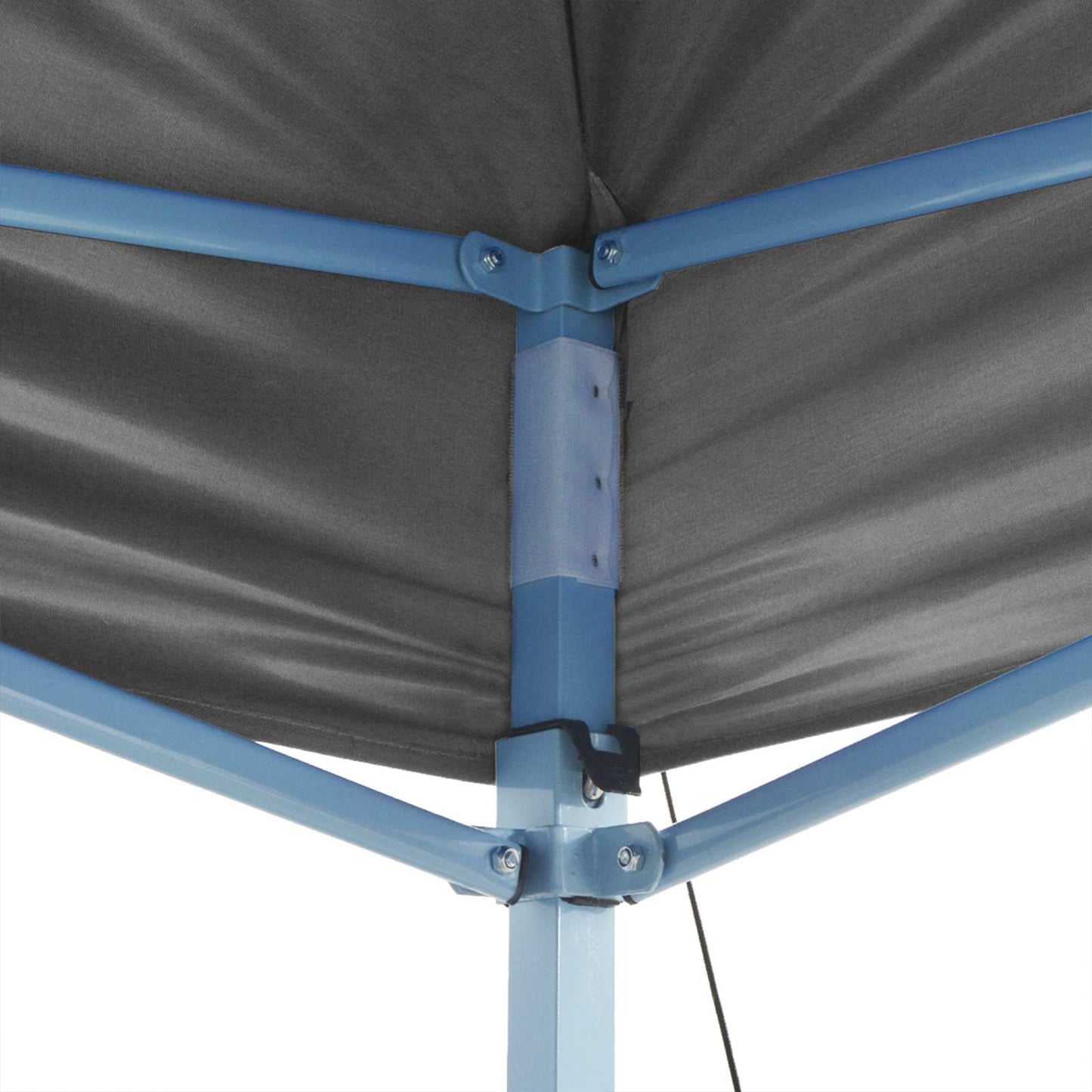 Partytelt Antrasitt 200 x 200 x 315 cm Oxford Stoff