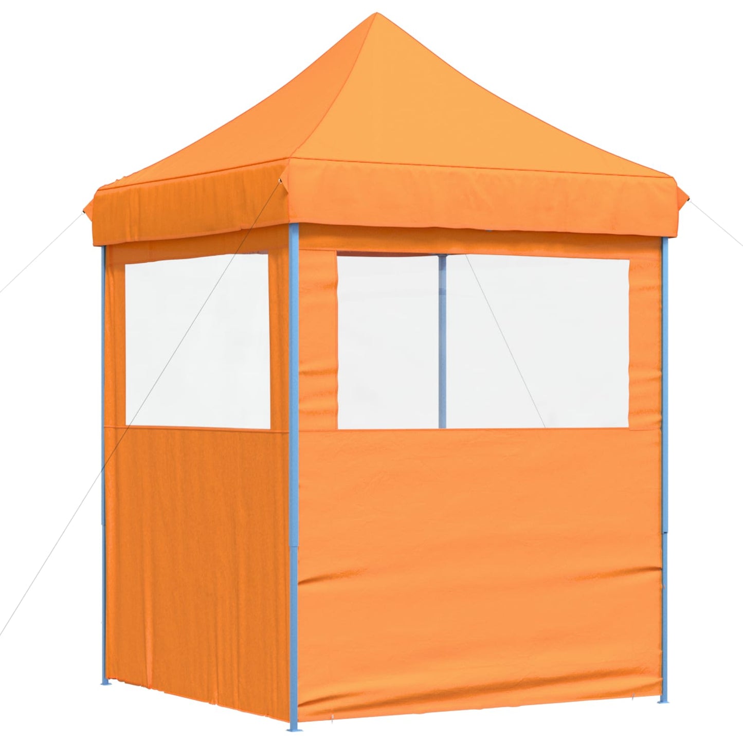 Partytelt Oransje 200 x 200 x 306 cm Oxford Stoff vidaXL