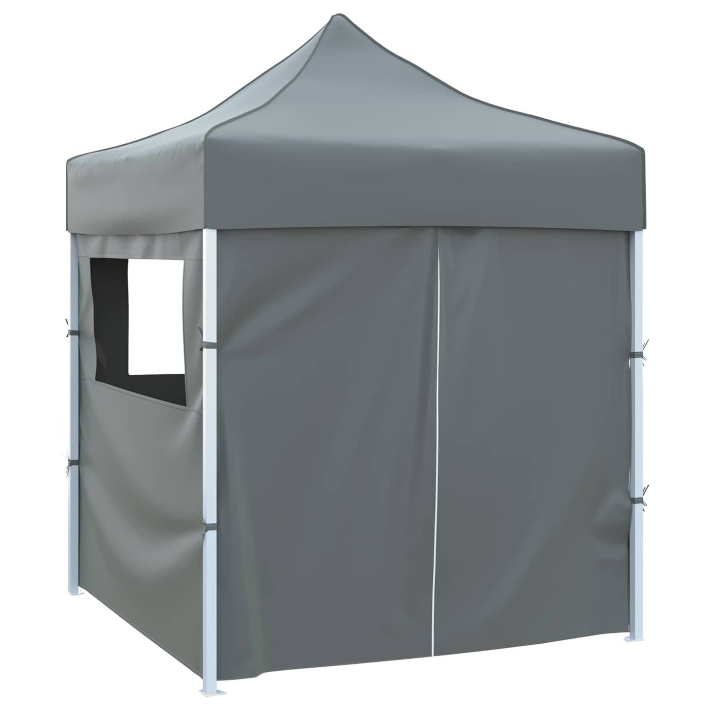 Partytelt Antrasitt 200 x 200 x 315 cm Oxford Stoff vidaXL