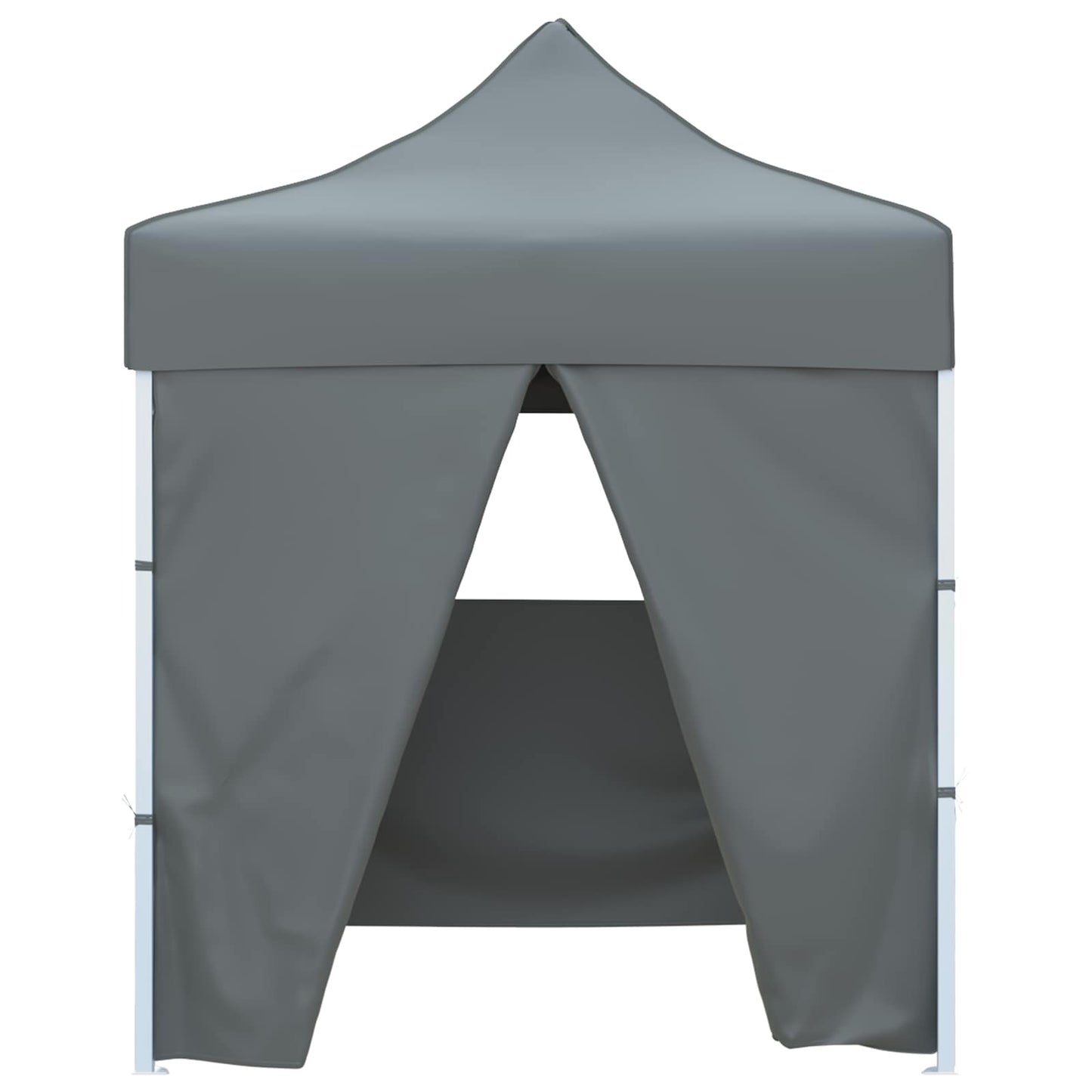 Partytelt Antrasitt 200 x 200 x 315 cm Oxford Stoff vidaXL