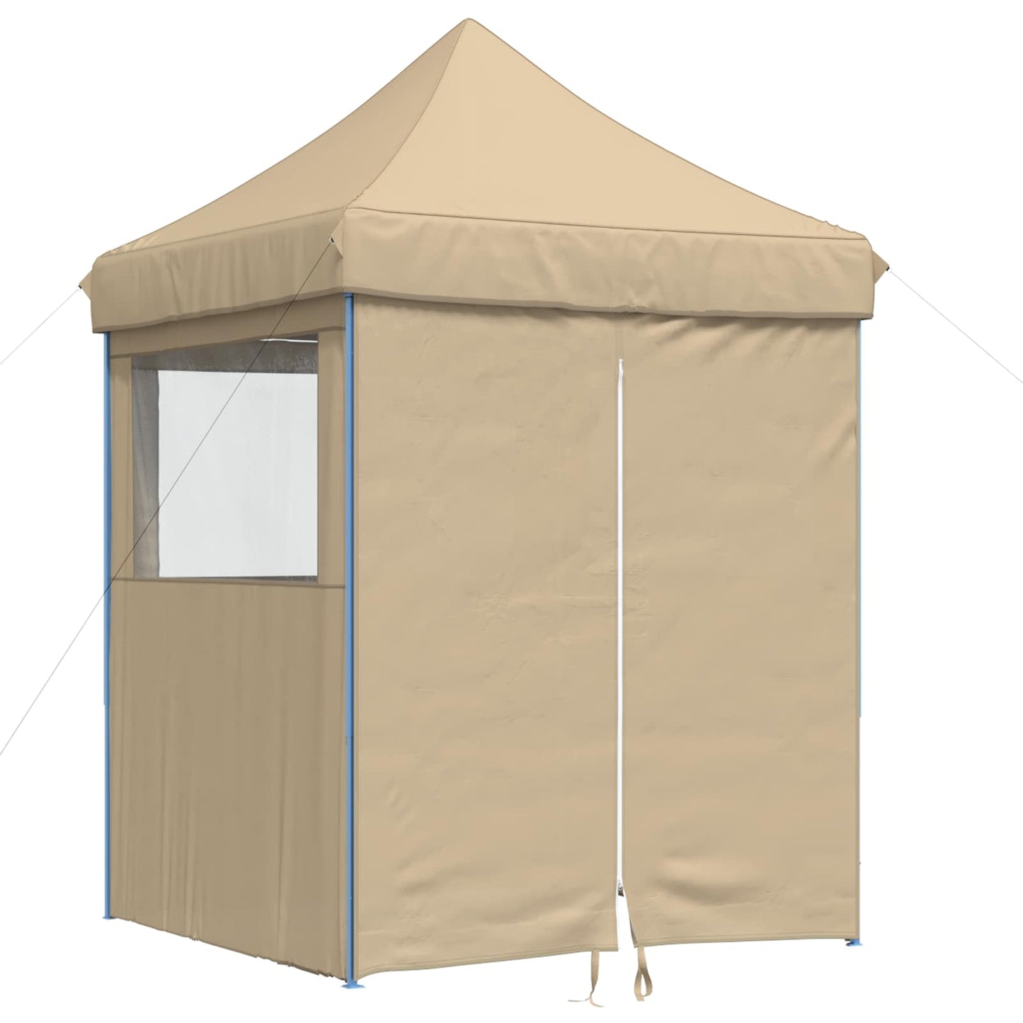 Partytelt Beige 200 x 200 x 306 cm Oxford Stoff vidaXL