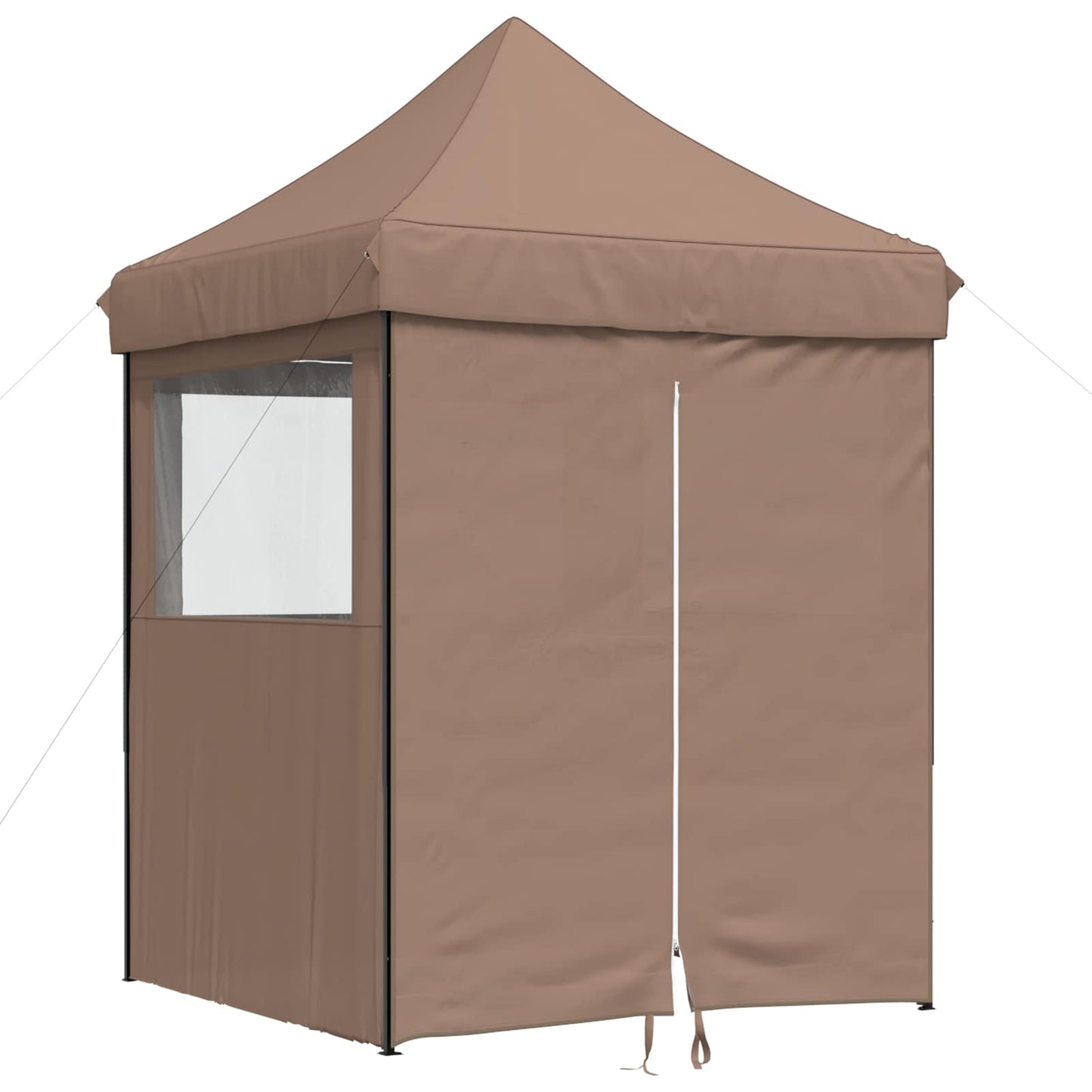 Partytelt Brun 200 x 200 x 306 cm Oxford Stoff vidaXL