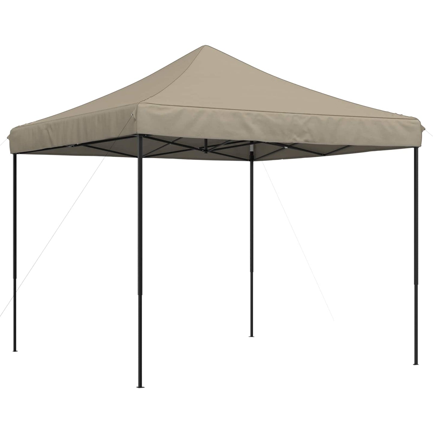 Partytelt Gråbrun 292 x 292 x 315 cm Oxford Stoff vidaXL