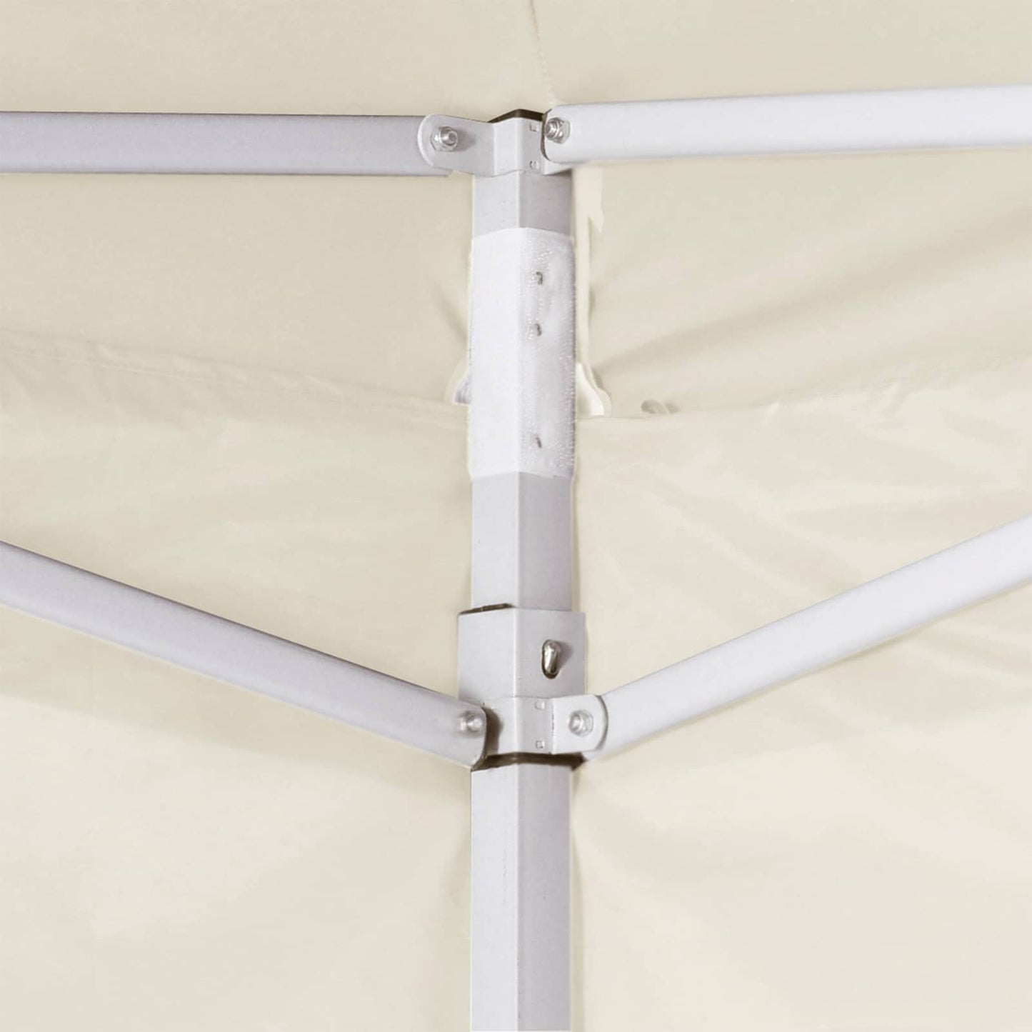 Partytelt Krem 291 x 291 x 315 cm Oxford Stoff vidaXL
