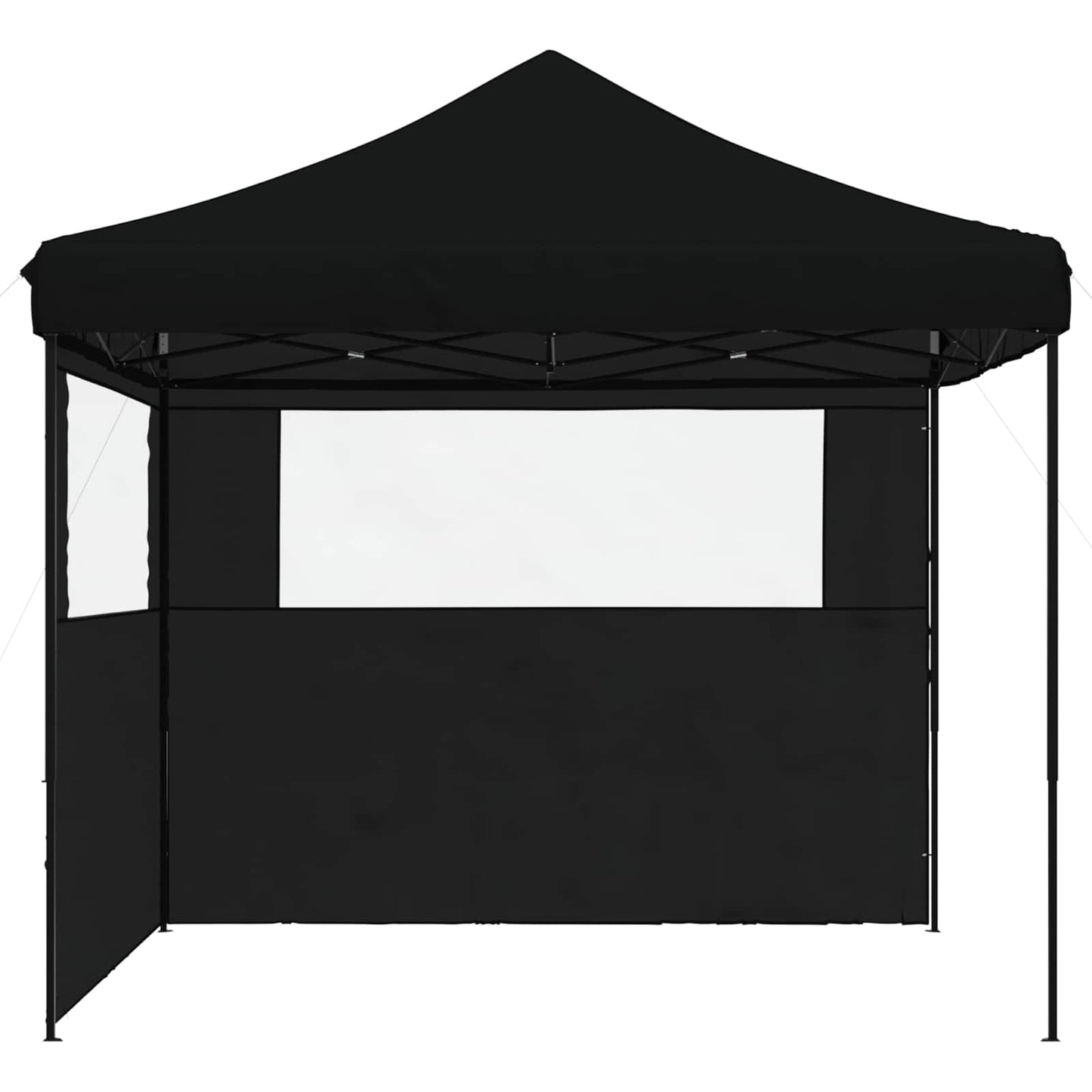 Partytelt Svart 292 x 292 x 315 cm Oxford Stoff