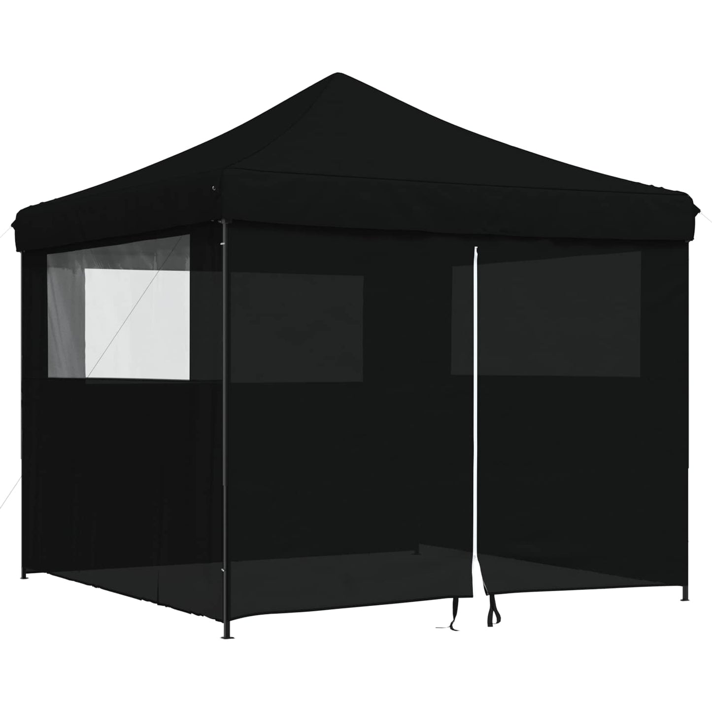 Partytelt Svart 292 x 292 x 315 cm Oxford Stoff vidaXL