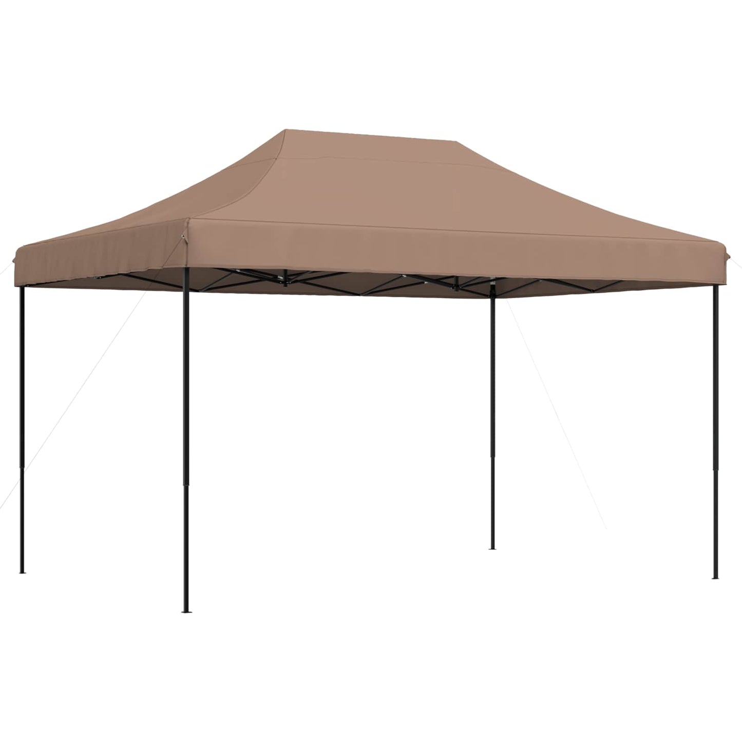 Partytelt Brun 279 x 410 x 315 cm Oxford Stoff vidaXL