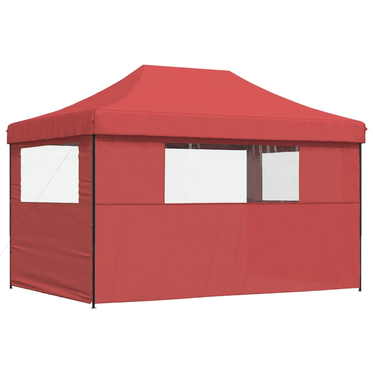 Partytelt Burgunder 279 x 410 x 315 cm Oxford Stoff vidaXL