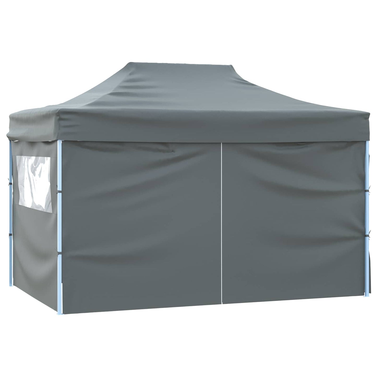 Partytelt Antrasitt 280 x 410 x 315 cm Oxford Stoff vidaXL