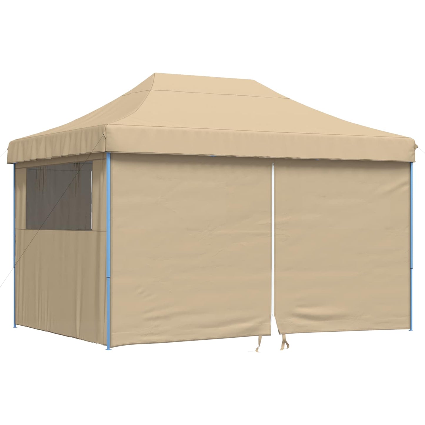 Partytelt Beige 279 x 410 x 315 cm Oxford Stoff vidaXL