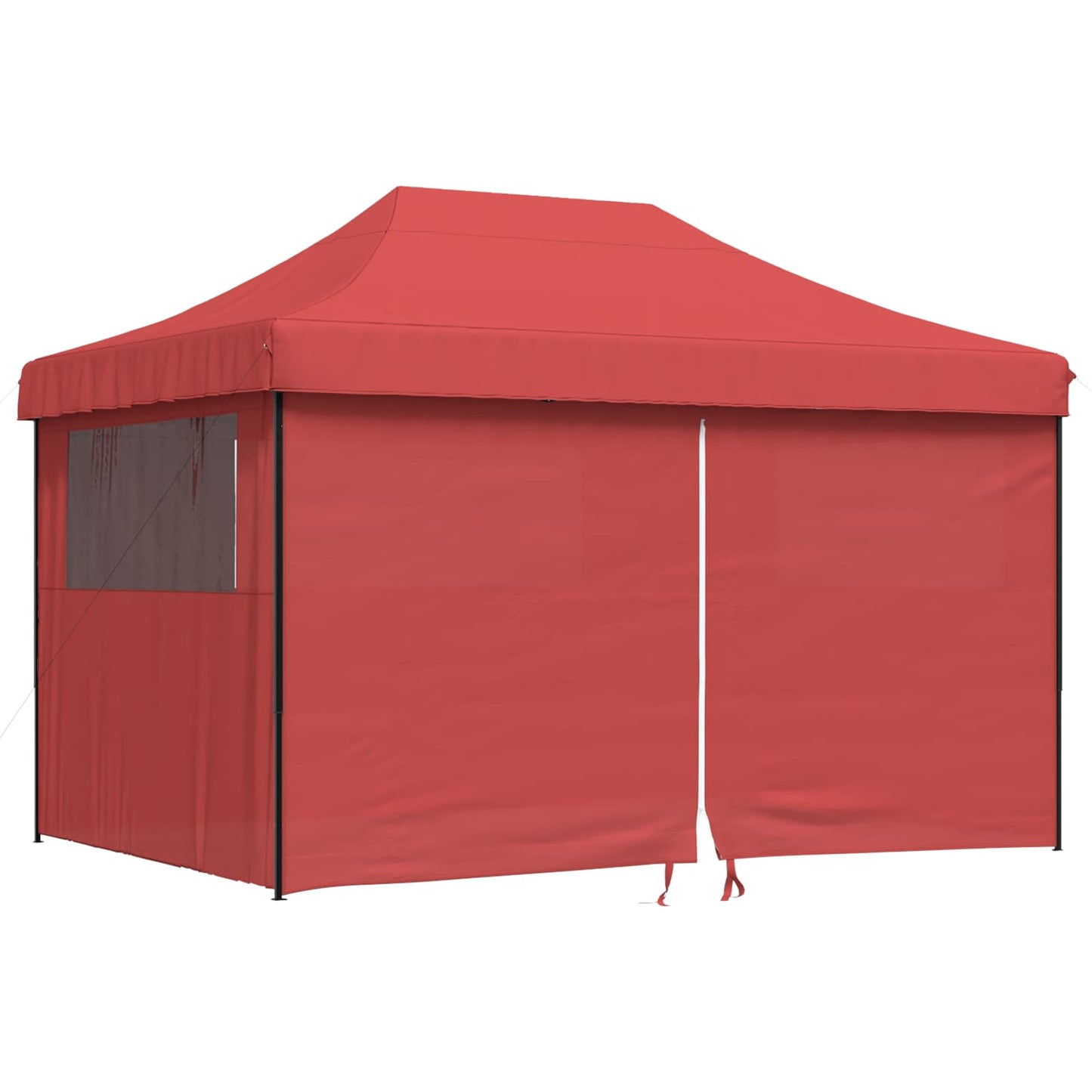 Partytelt Burgunder 279 x 410 x 315 cm Oxford Stoff vidaXL