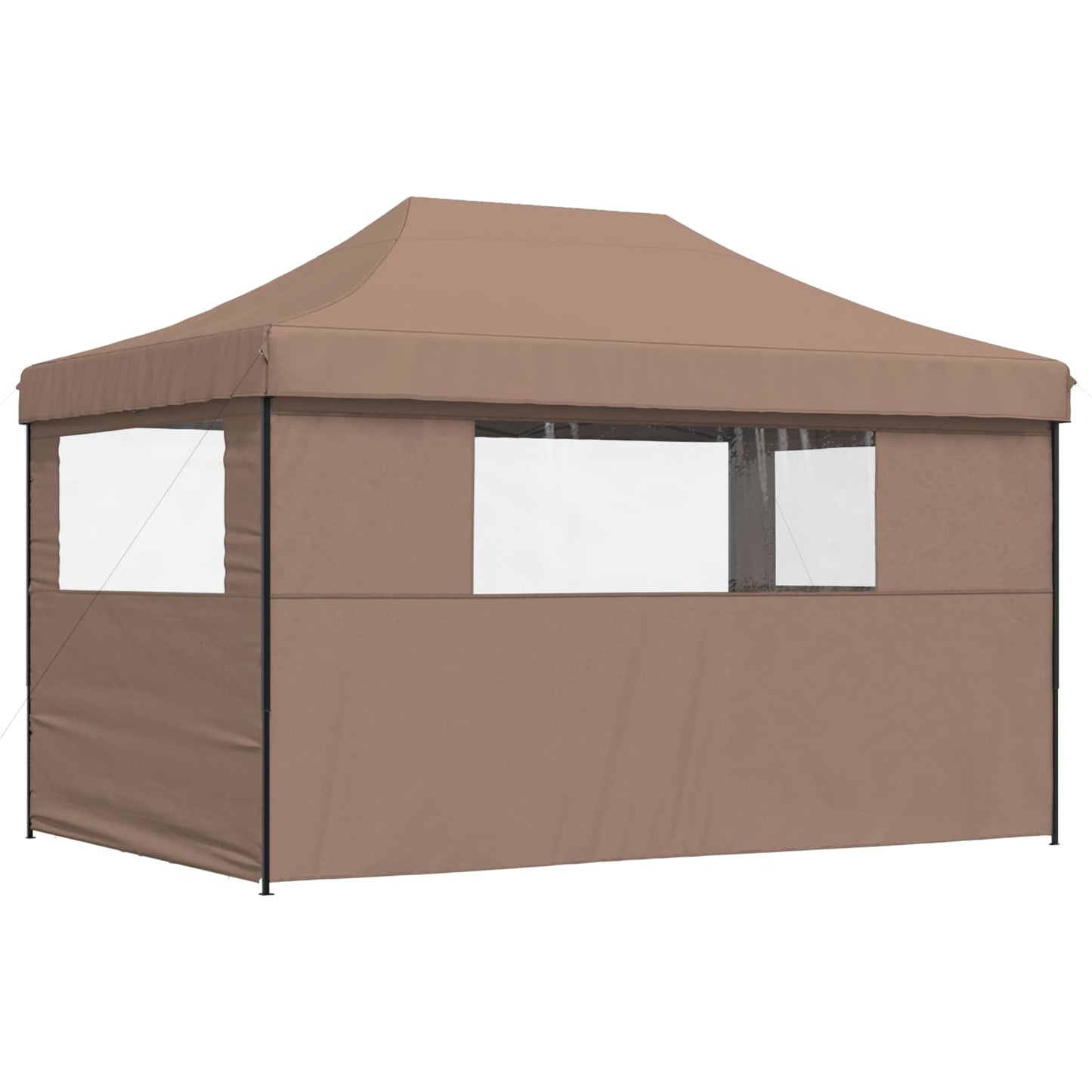 Partytelt Brun 292 x 440 x 315 cm Oxford Stoff vidaXL