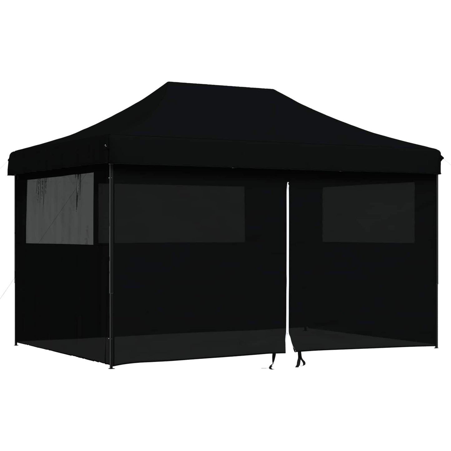 Partytelt Svart 292 x 440 x 315 cm Oxford Stoff vidaXL