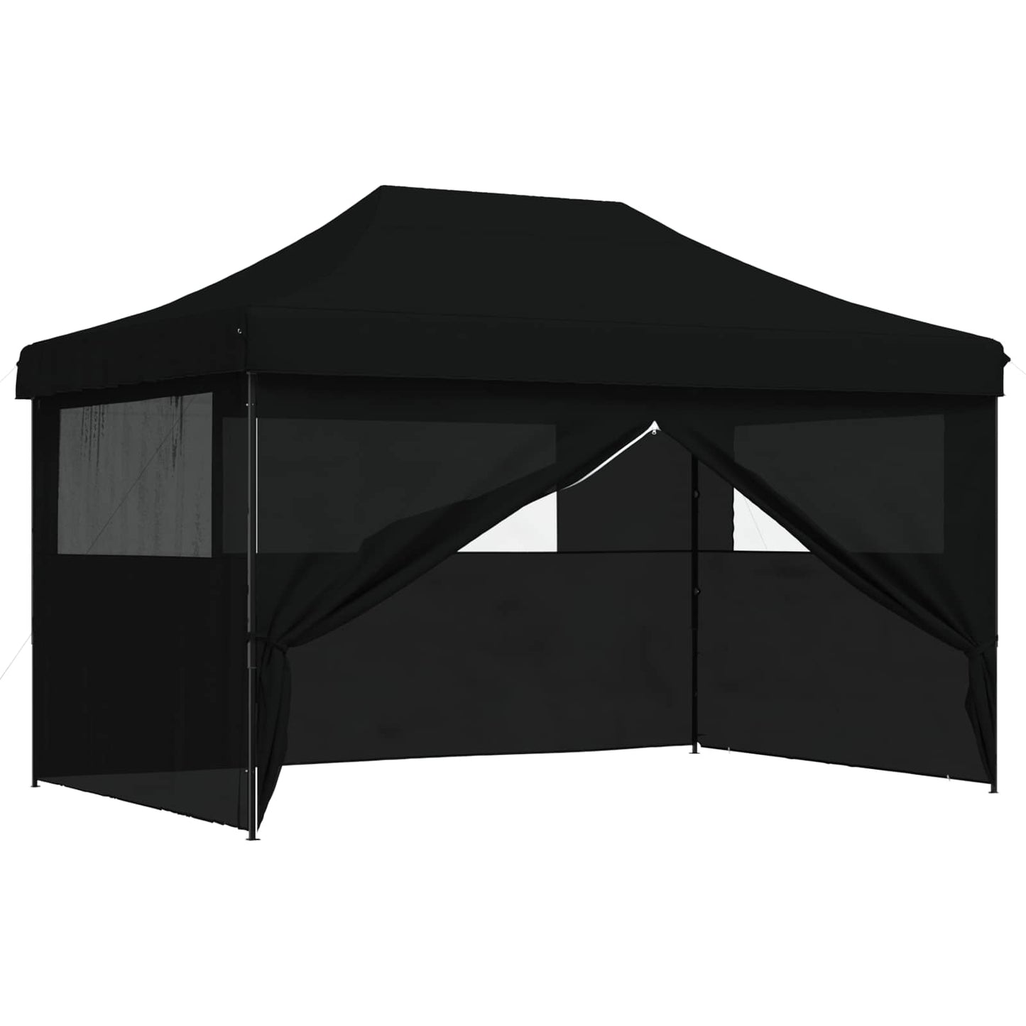 Partytelt Svart 292 x 440 x 315 cm Oxford Stoff vidaXL