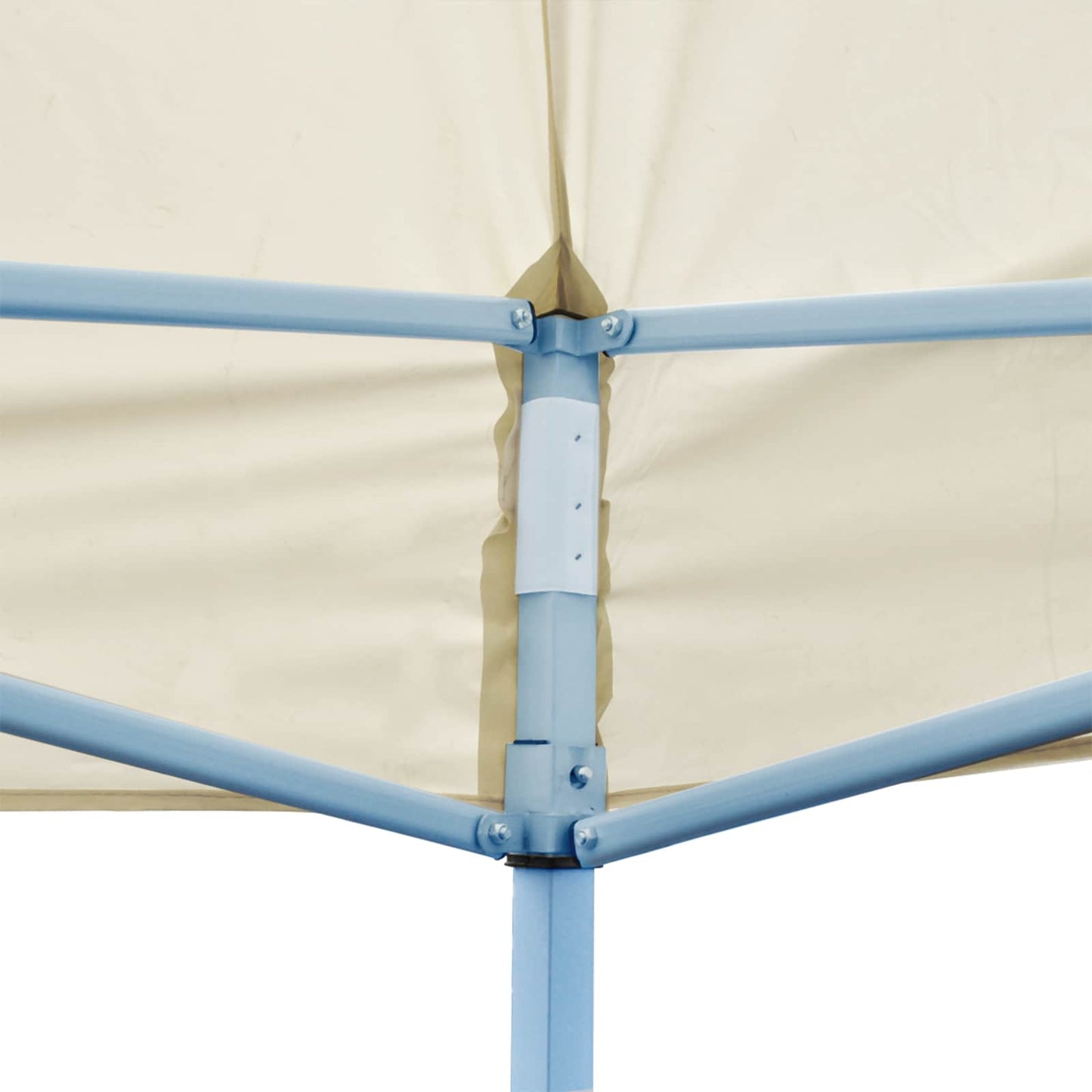 Partytelt Krem 291 x 580 x 315 cm Oxford Stoff vidaXL