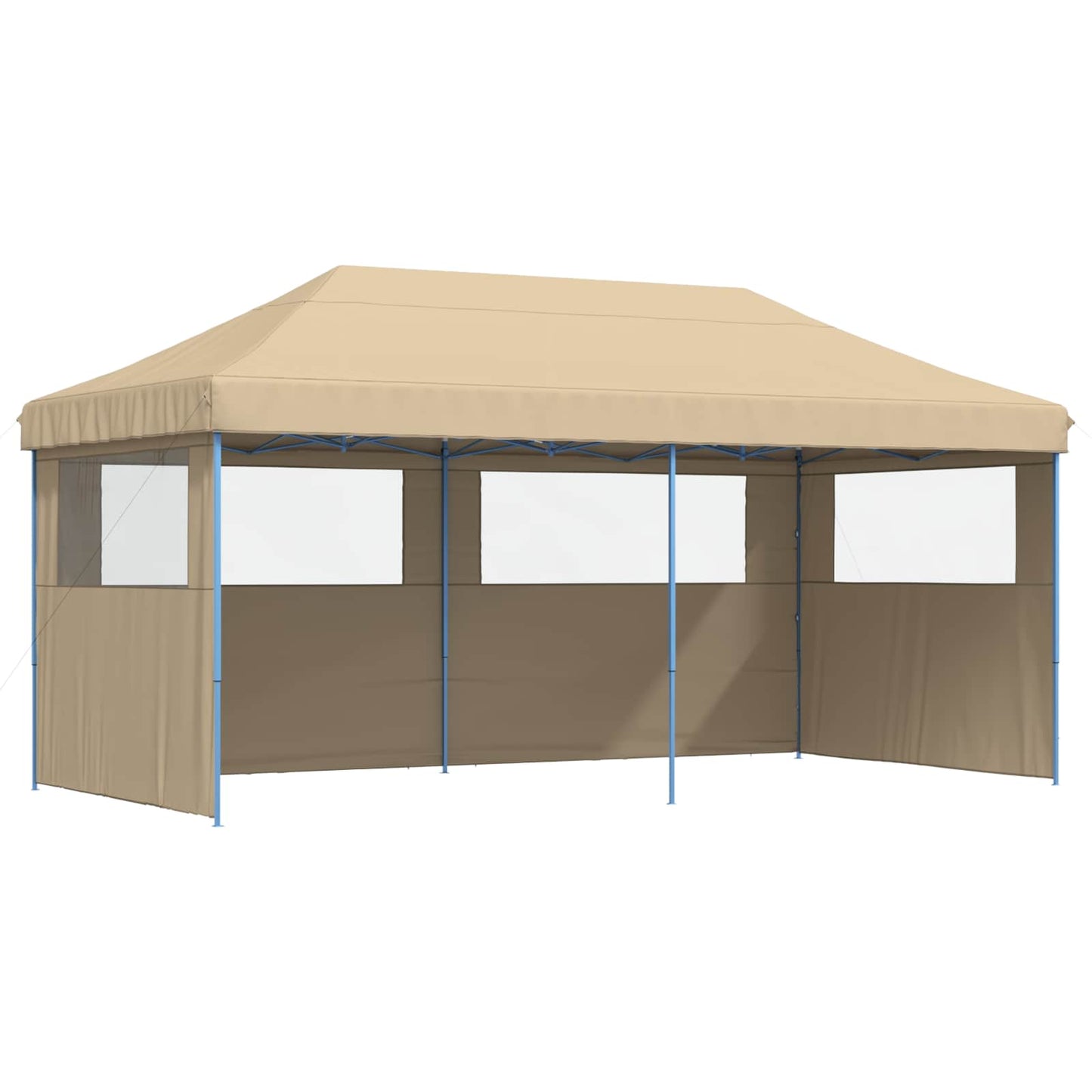 Partytelt Beige 292 x 580 x 315 cm Oxford Stoff vidaXL