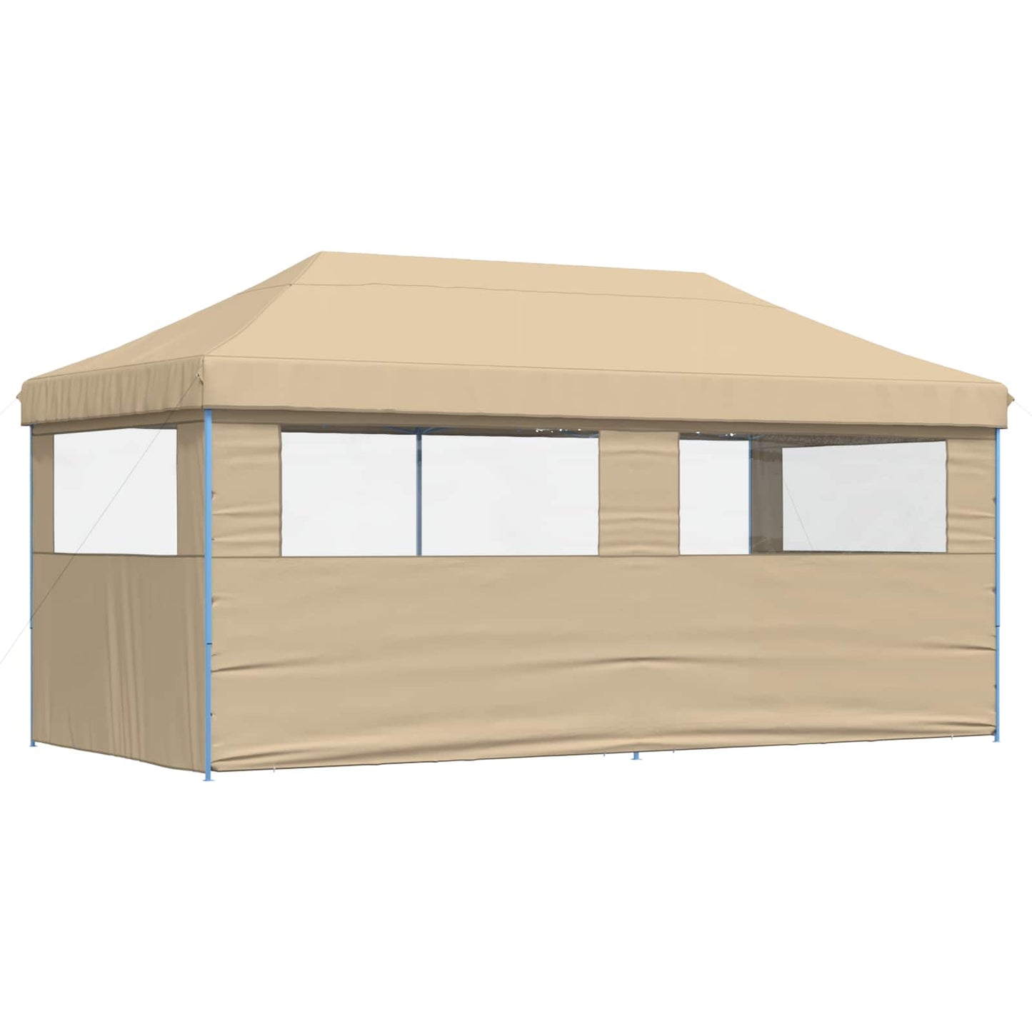 Partytelt Beige 292 x 580 x 315 cm Oxford Stoff vidaXL