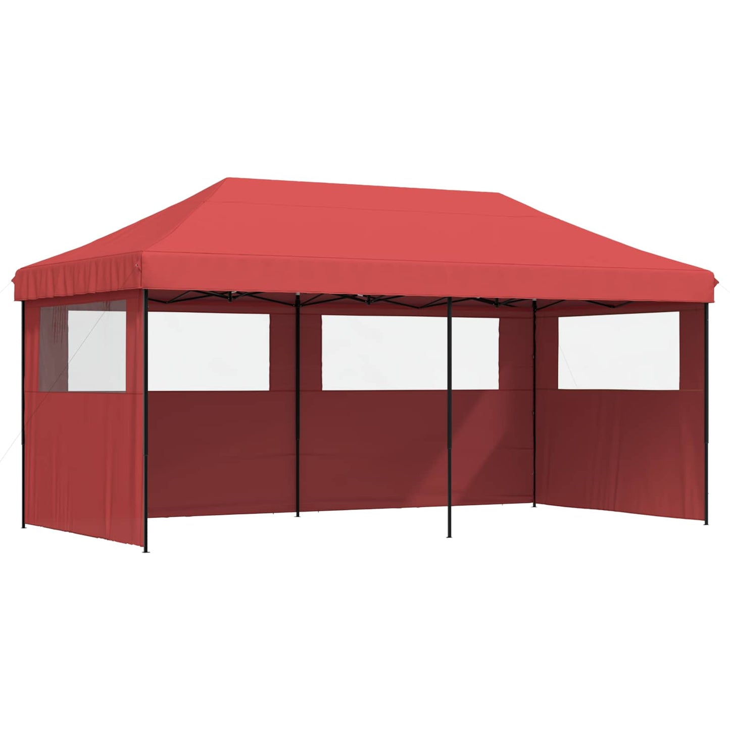 Partytelt Burgunder 292 x 580 x 315 cm Oxford Stoff vidaXL