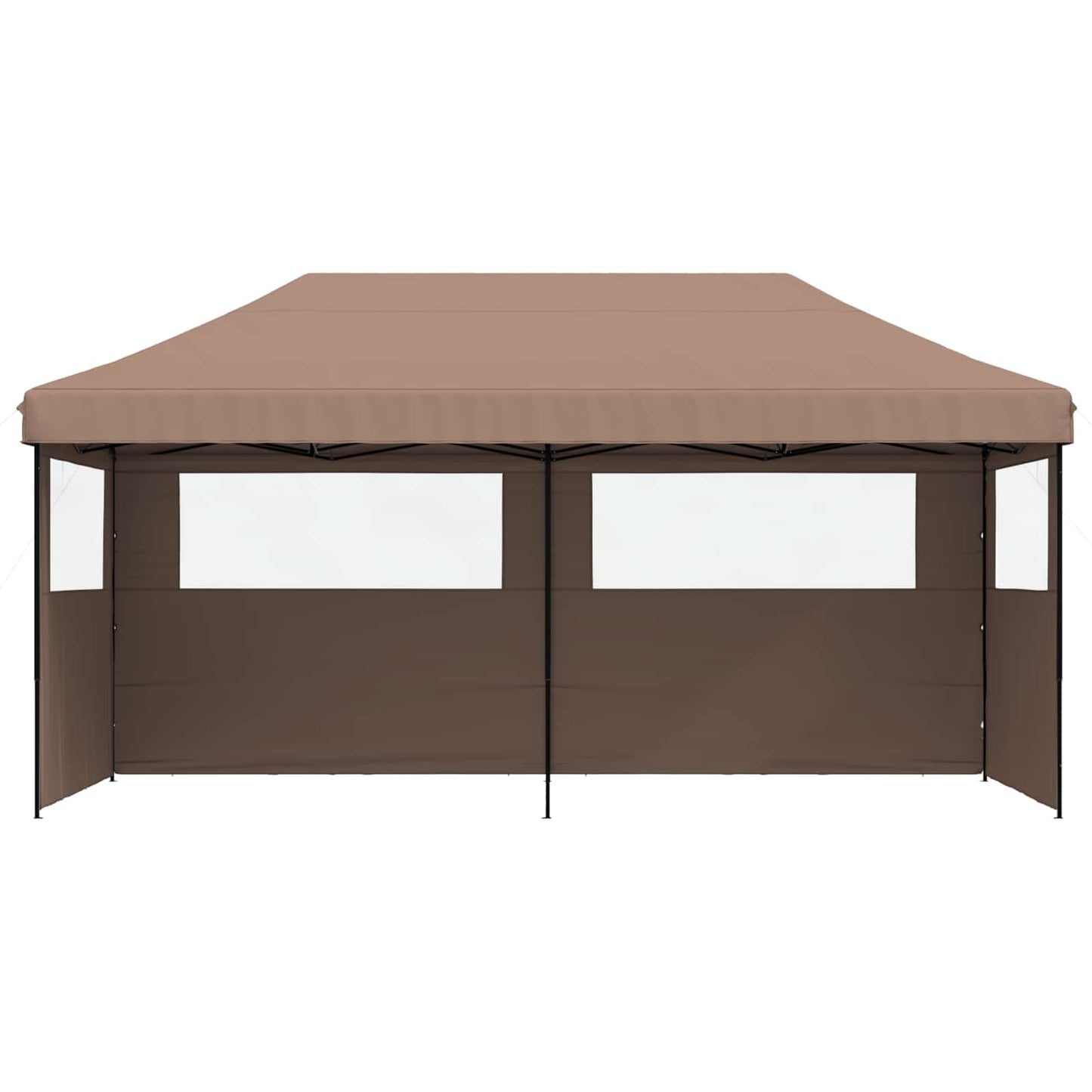Partytelt Brun 292 x 580 x 315 cm Oxford Stoff vidaXL