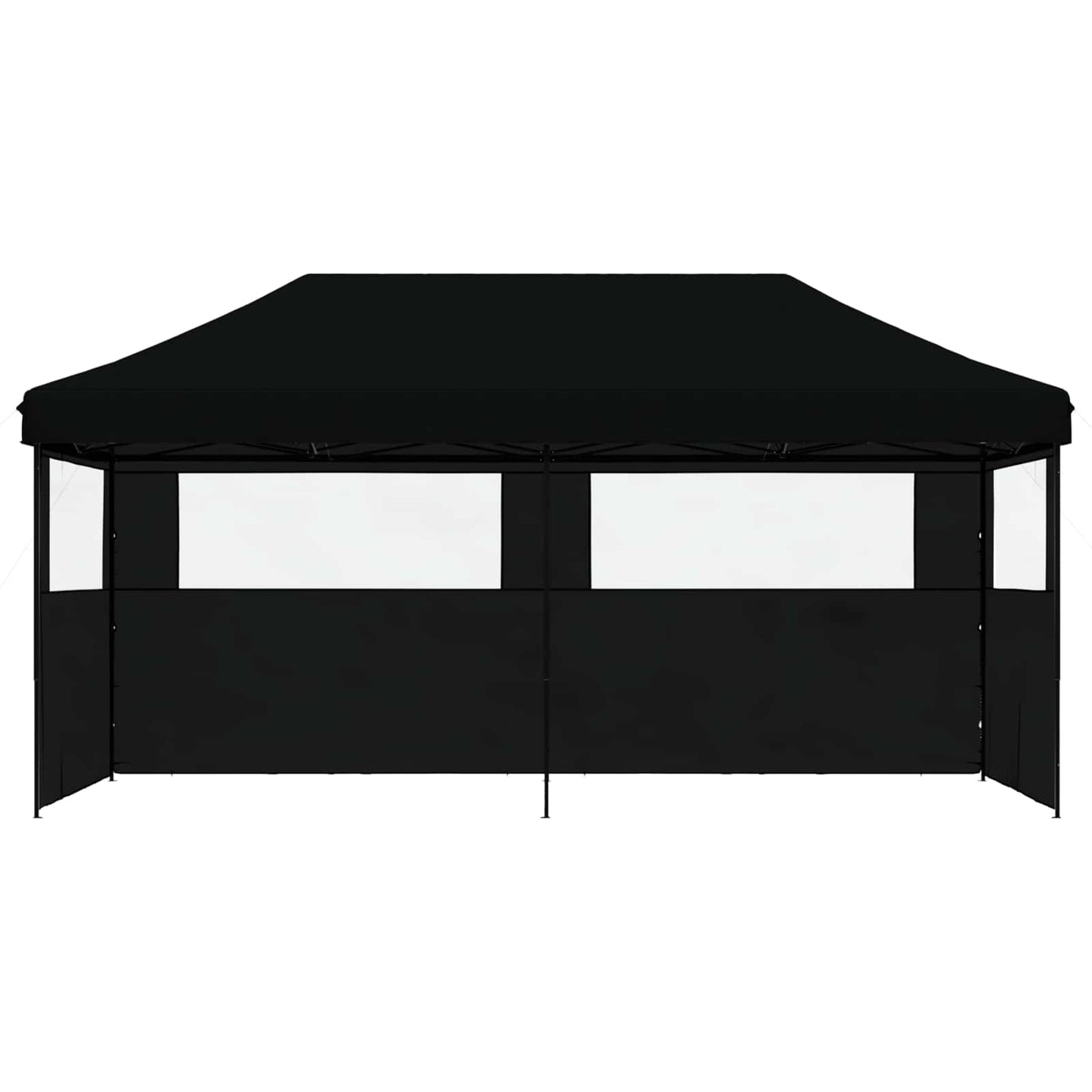 Partytelt Svart 292 x 580 x 315 cm Oxford Stoff vidaXL