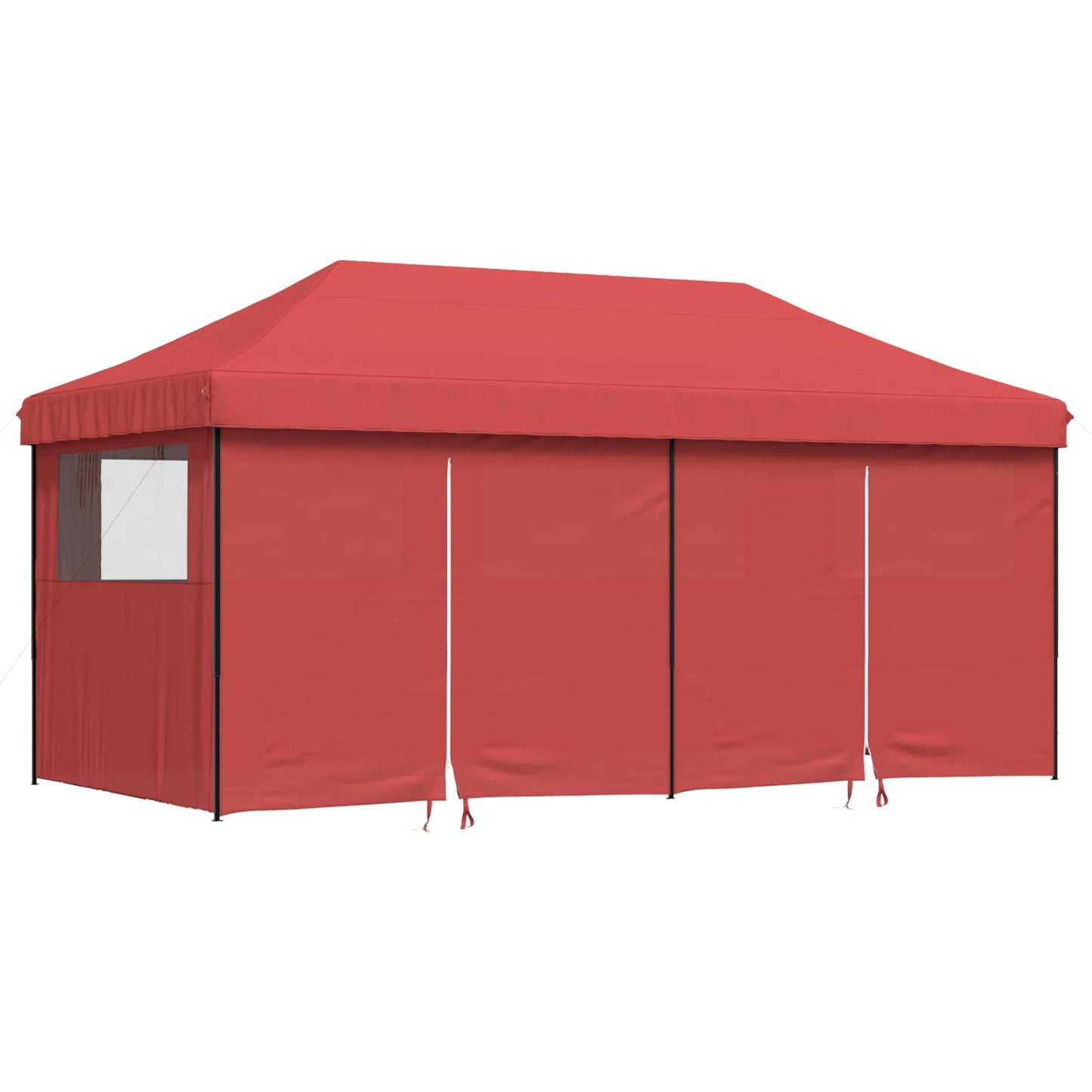 Partytelt Burgunder 292 x 580 x 315 cm Oxford Stoff vidaXL