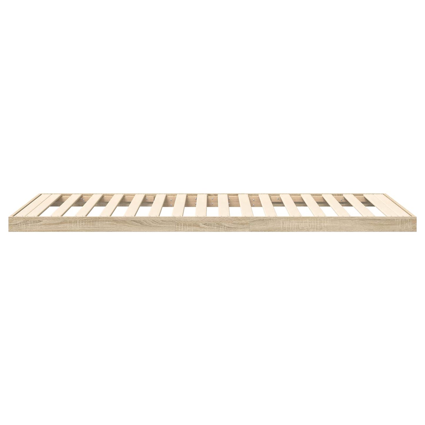 Gulvbedramme Sonoma 80 x 200 cm Konstruert tre