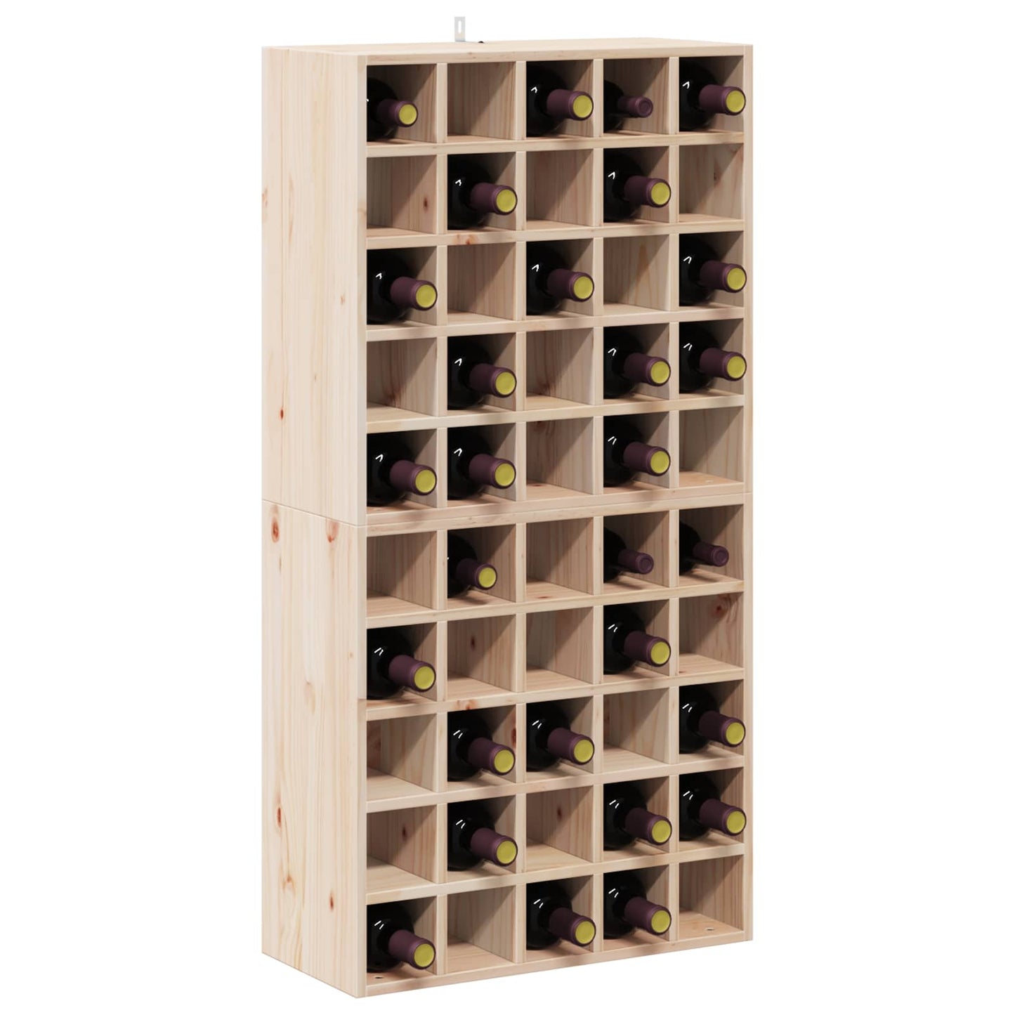 Vinhylle 2 pcs Naturlig 56 x 25 x 56 cm Massiv furu