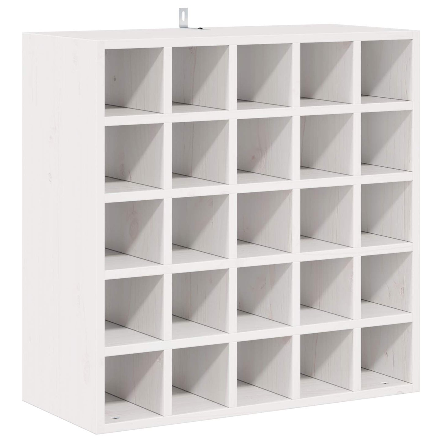Vinhylle 2 pcs Hvit 56 x 25 x 56 cm Massiv furu