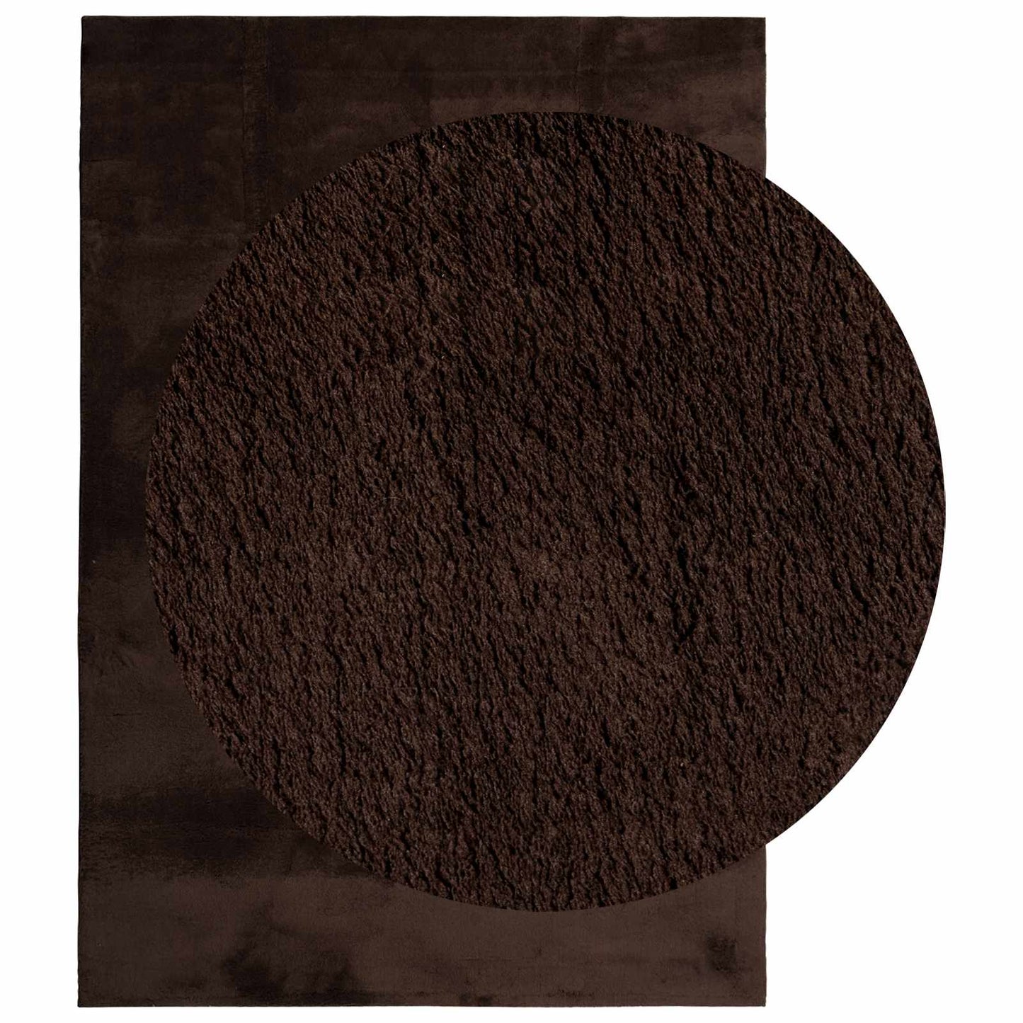 Medium Pile Soft and Washable Rug HUARTE Brun 230 x 160 cm
