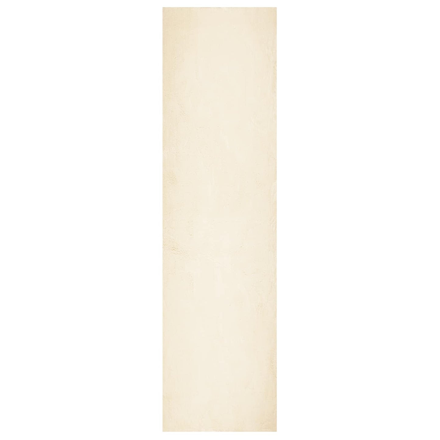Områdetepper Rektangulær HUARTE Krem 750 x 80 cm Polyester vidaXL
