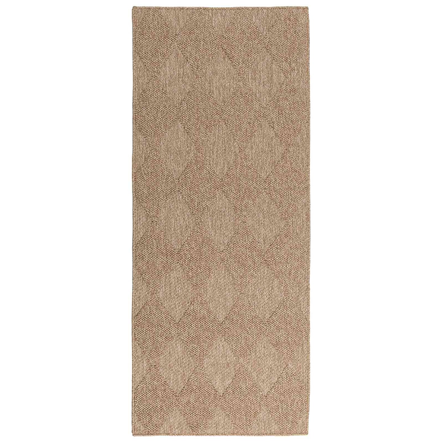 Områdetepper Rektangulær AGIRA Naturlig 150 x 80 cm Polyester