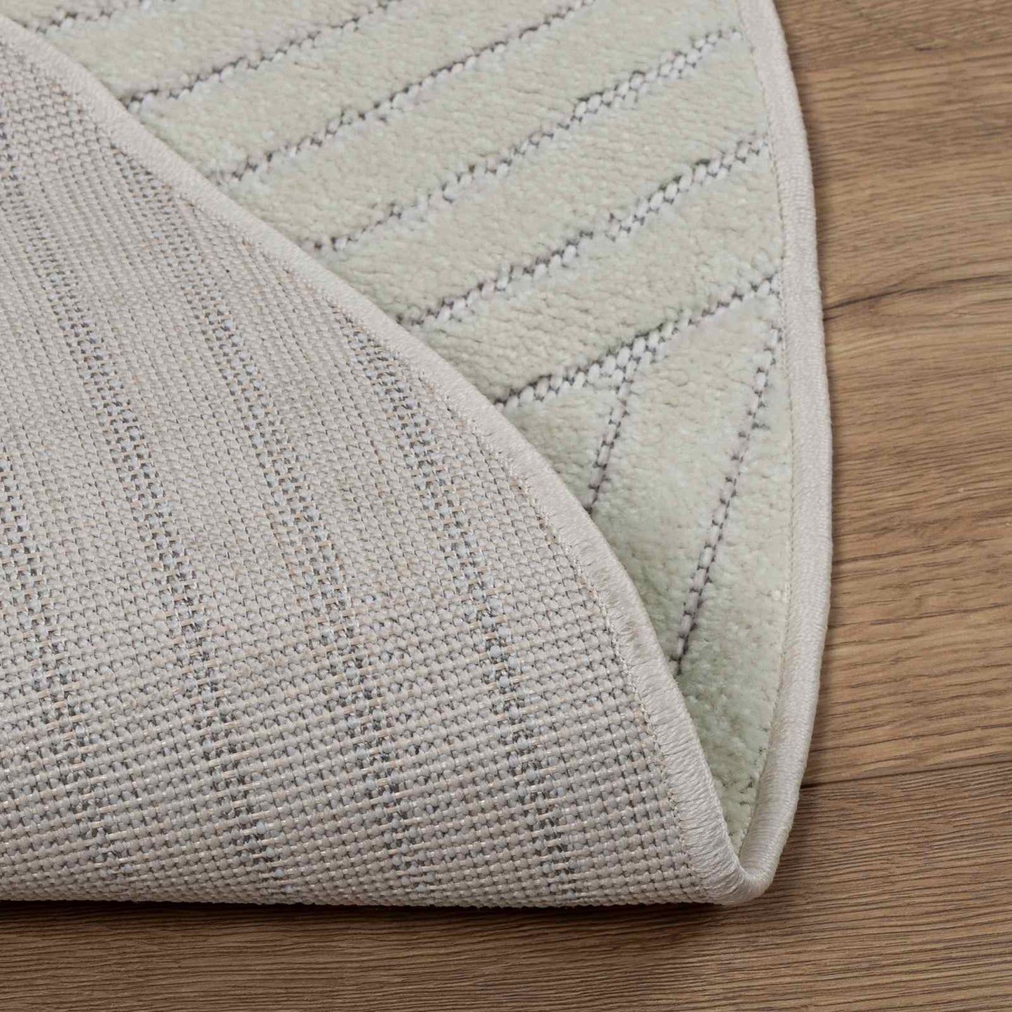 Områdetepper Rund HUARTE grønn Ø 200 CM Polyester vidaXL