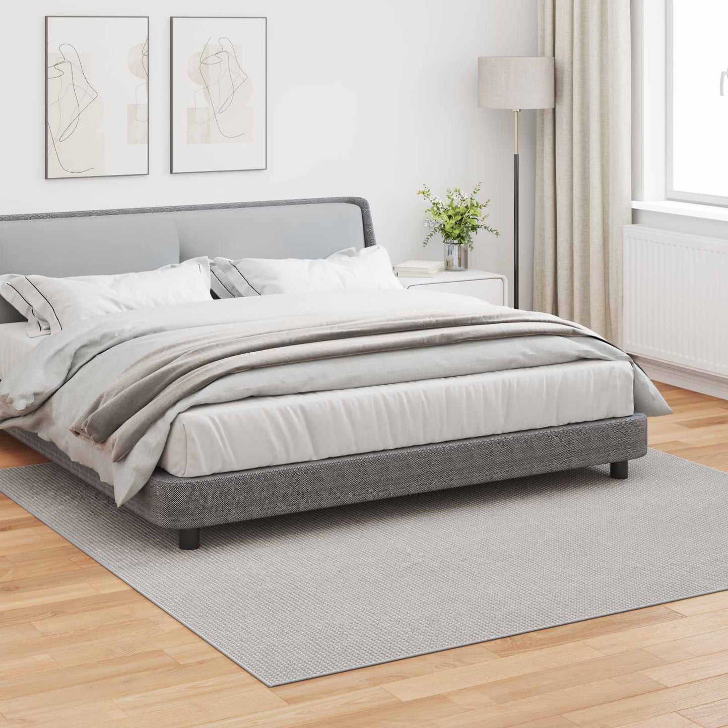 Områdetepper Torget LUGO Krem 240 x 240 cm Polyester