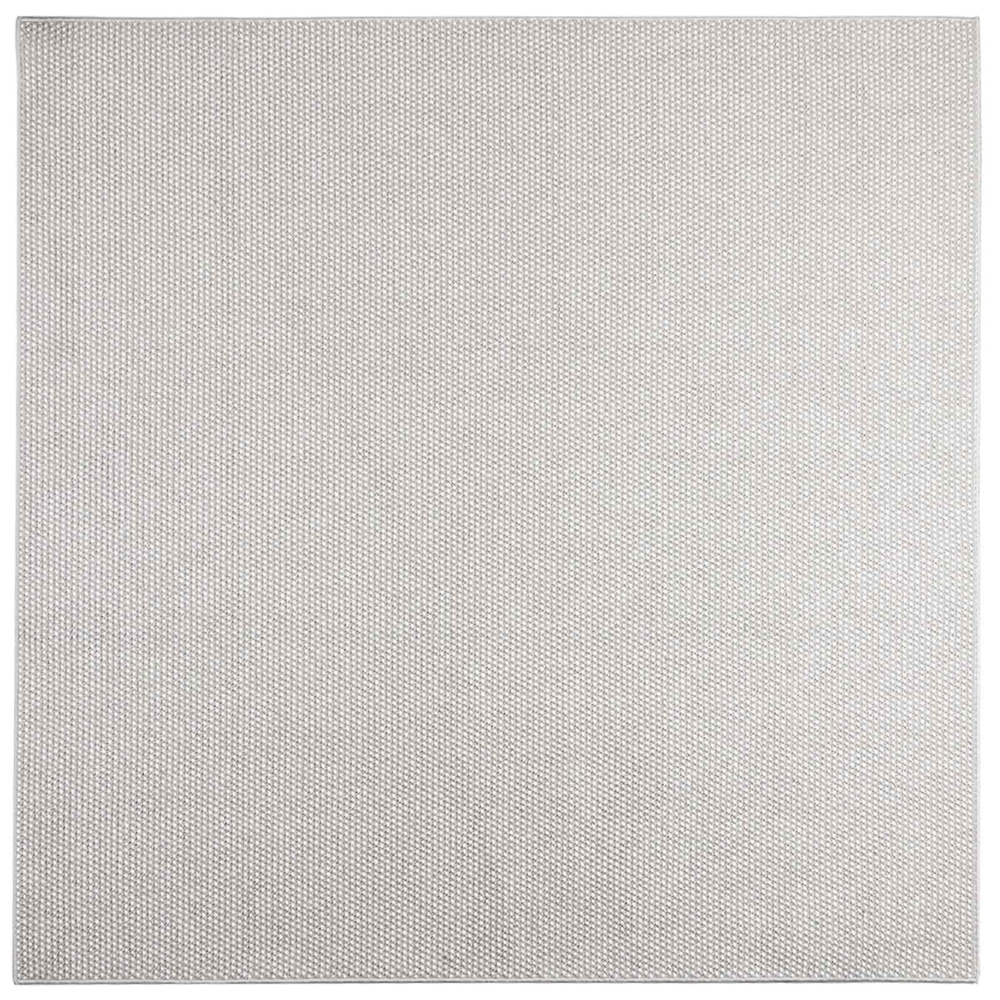 Områdetepper Torget LUGO Krem og Grå 120 x 120 cm Polyester