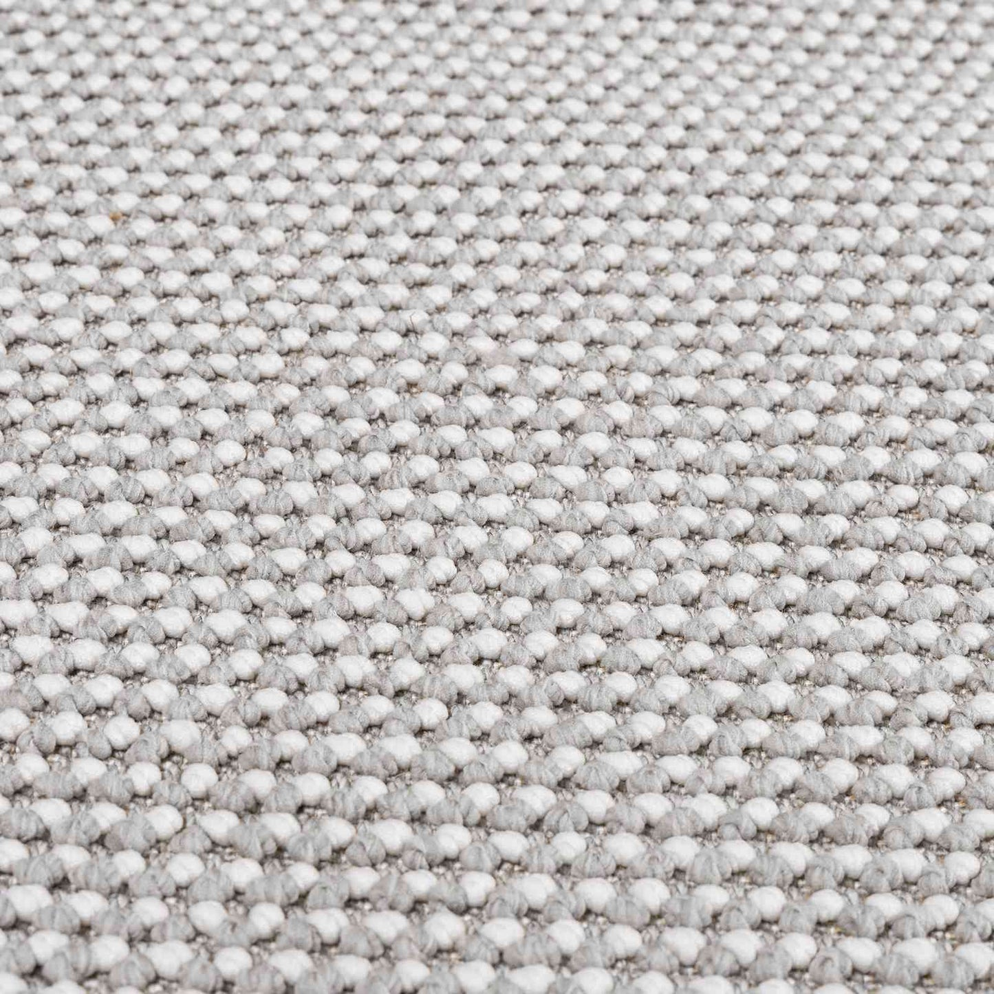Områdetepper Rund HUARTE Krem og Grå Ø 120 CM Polyester vidaXL