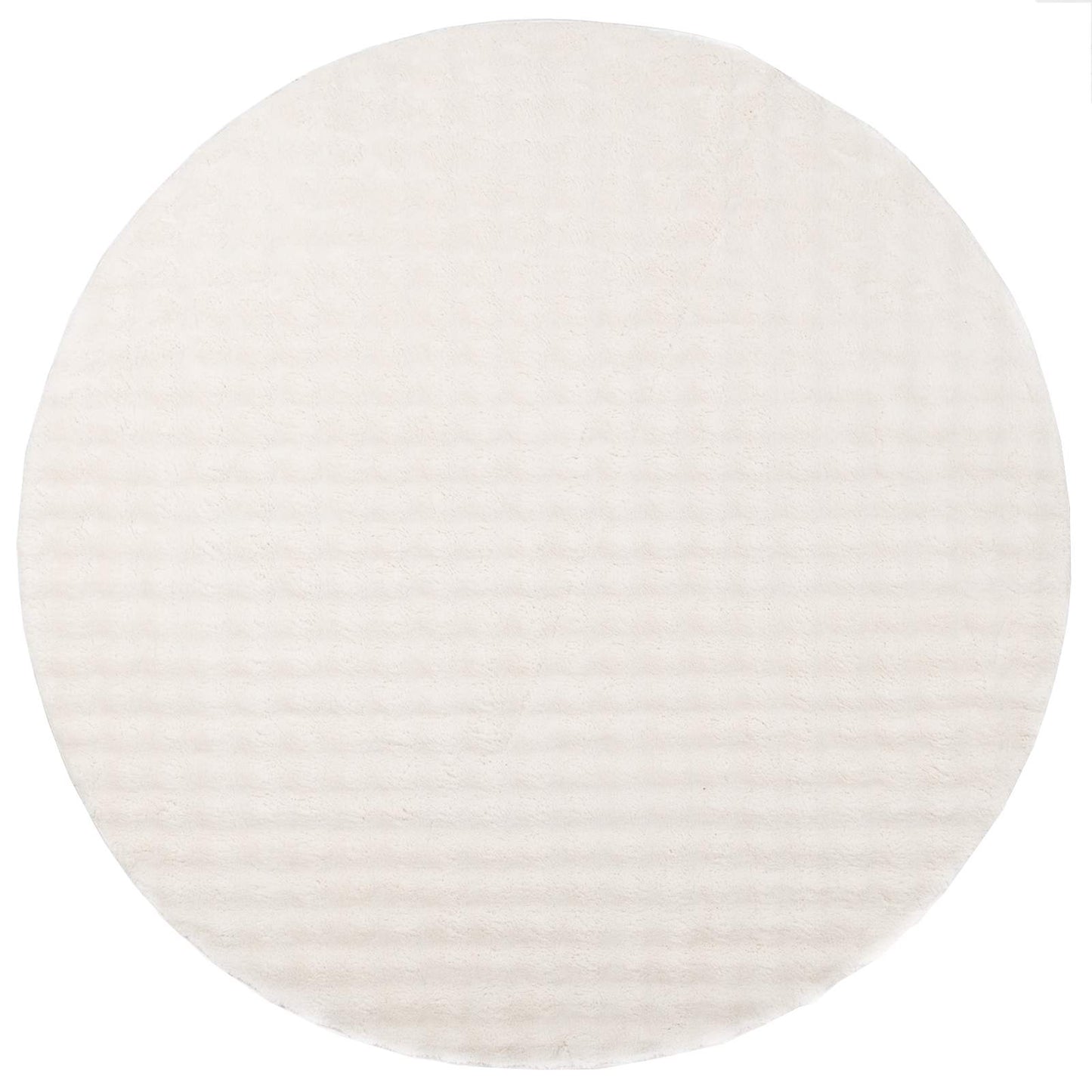 Områdetepper Rund SIROLO Krem Ø 200 CM Polyester