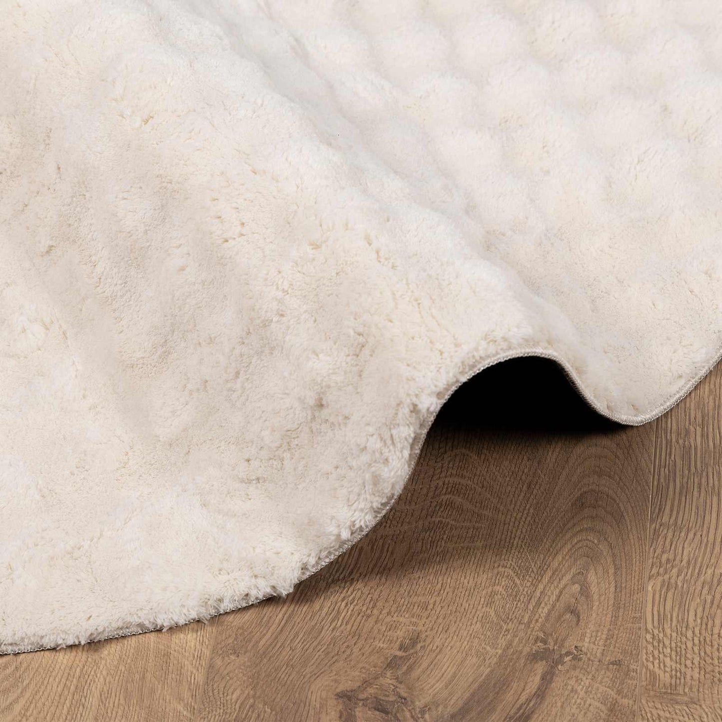 Områdetepper Rund SIROLO Beige Ø 200 CM Polyester
