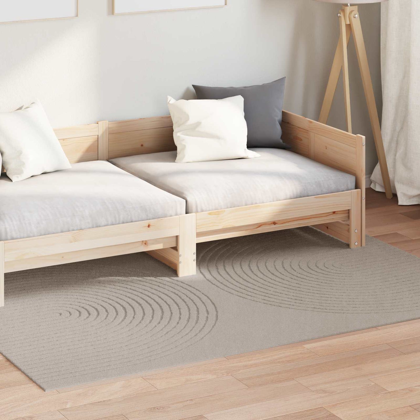 Områdetepper Rektangulær GALATI Beige 230 x 160 cm Polyester