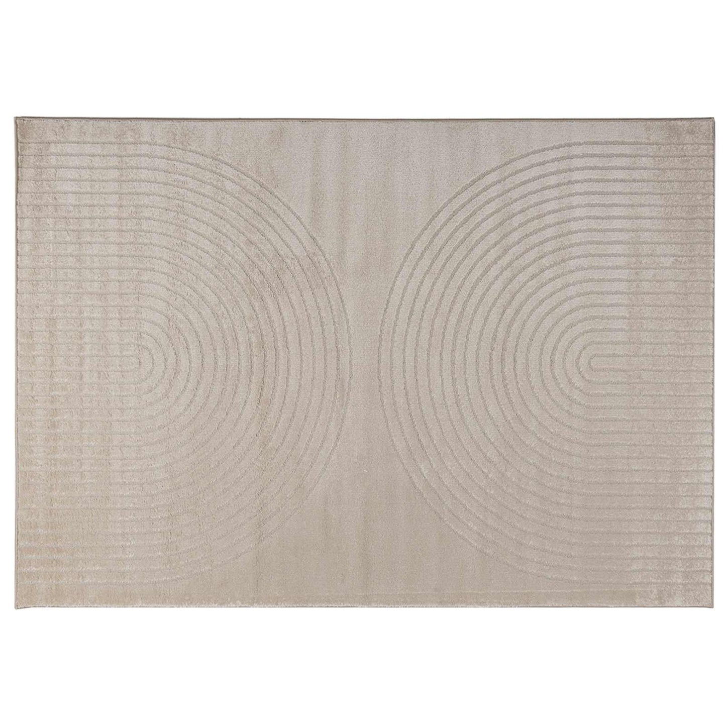 Områdetepper Rektangulær GALATI Beige 280 x 200 cm Polyester