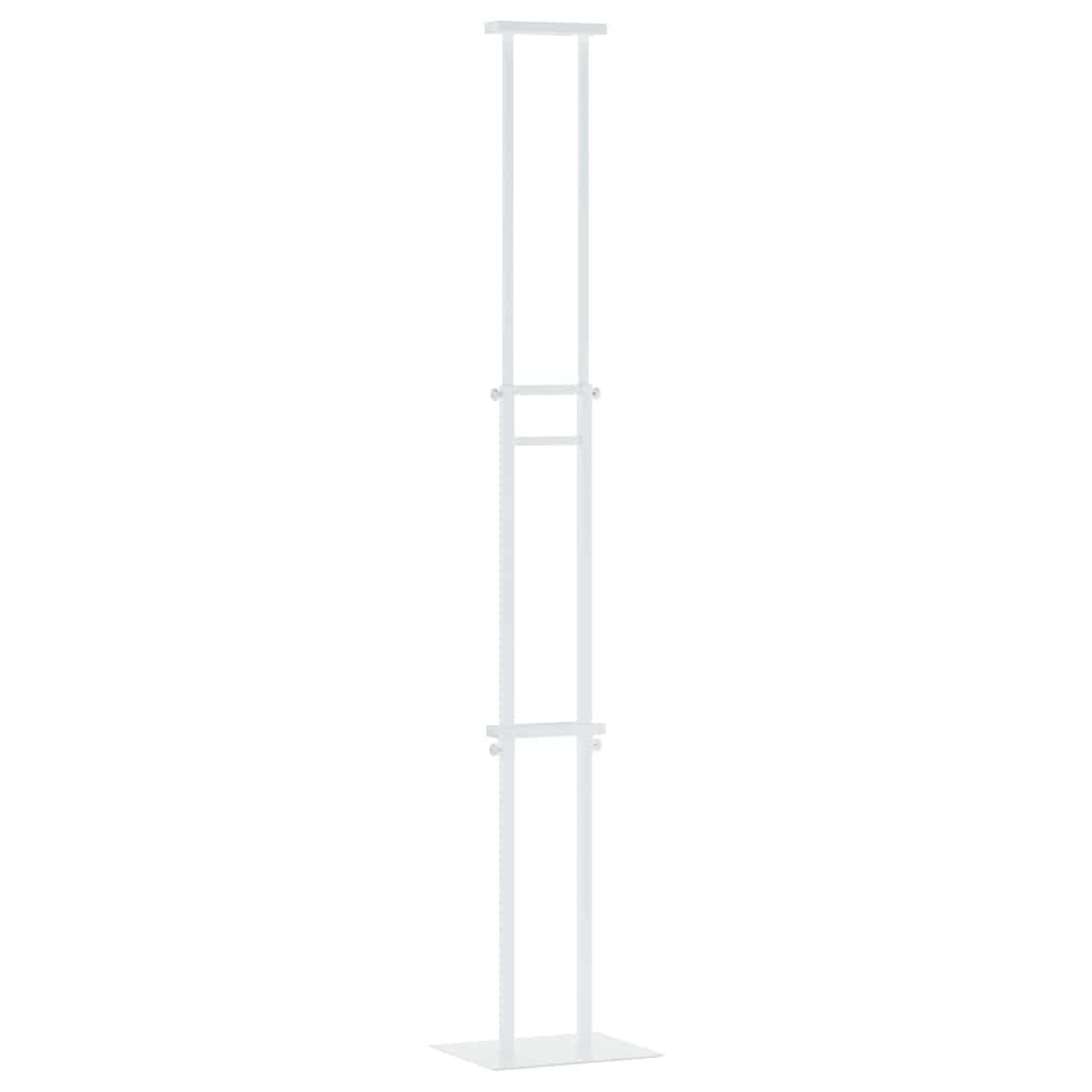 Messe Utstillinger 2 stk. Hvit 30 x 23,5 x 210 cm Stål